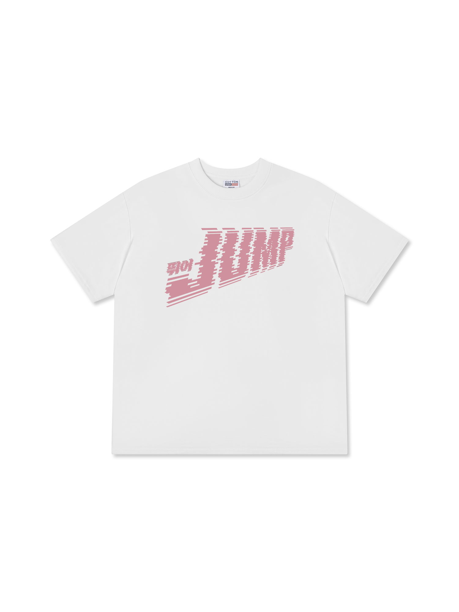 Áo Thun Relaxed Fit Black Pink Jump