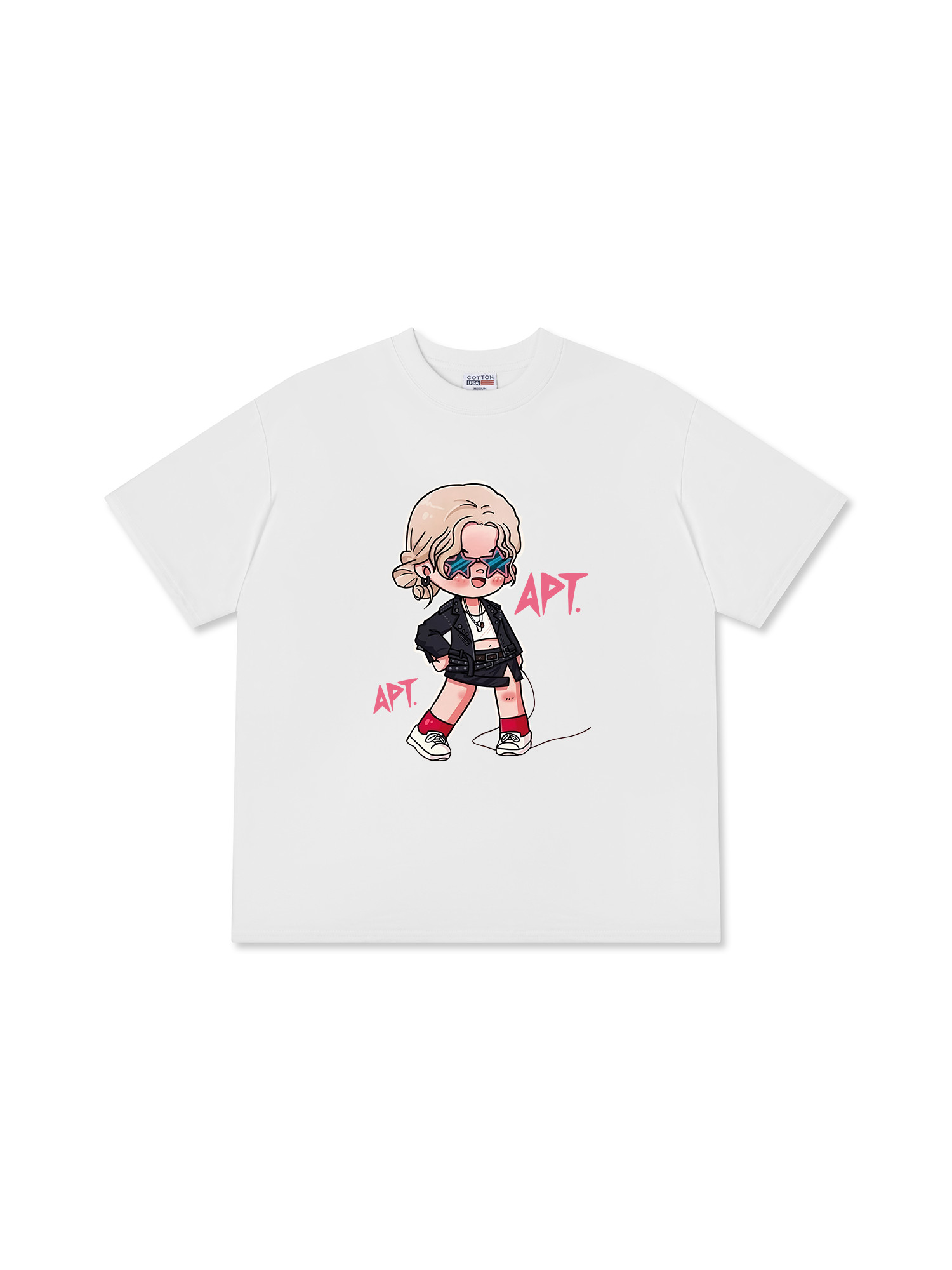 Áo Thun Relaxed Fit Idols BlackPink Roise APT