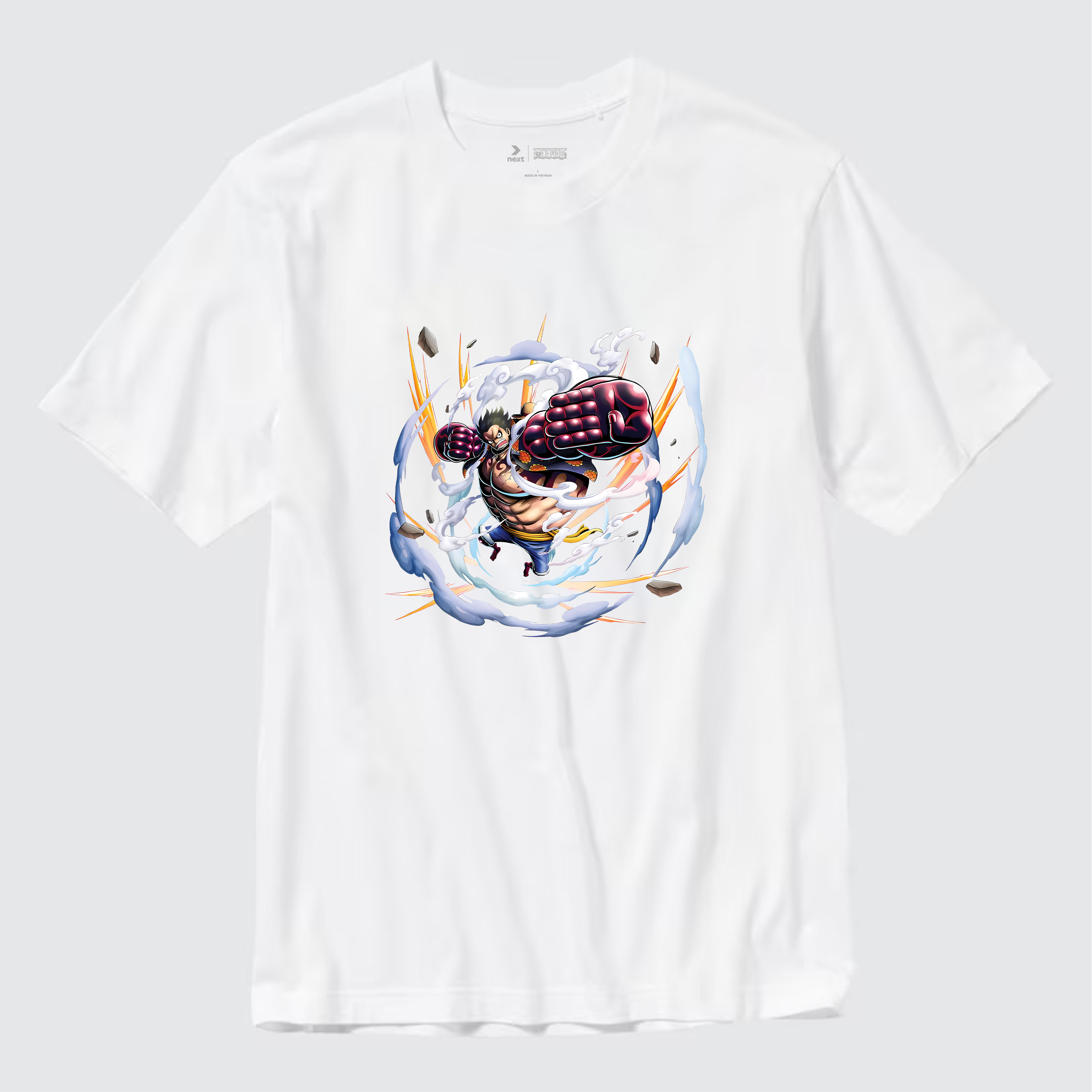 ONE PIECE T-SHIRT / TRẮNG