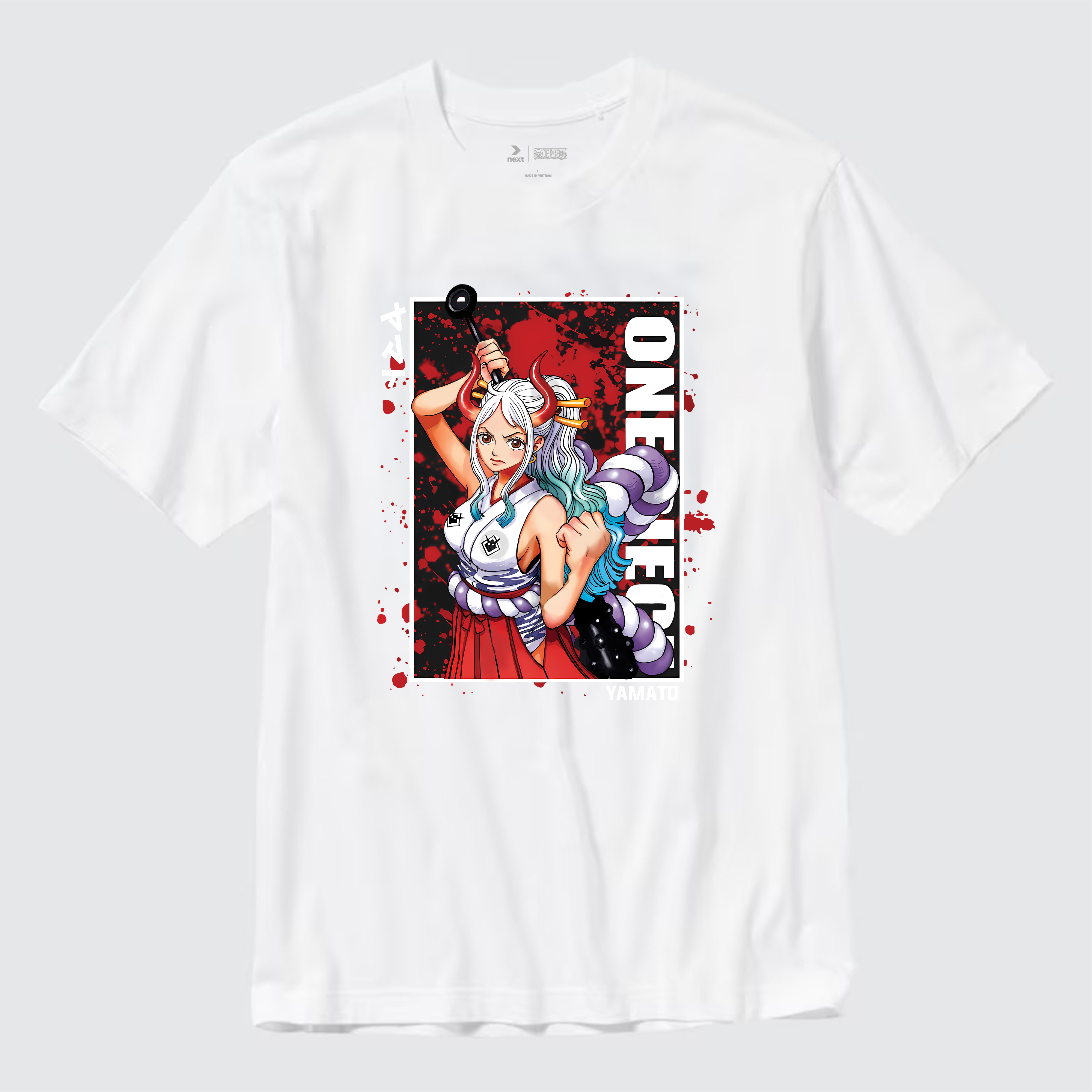 ONE PIECE YAMATO T-SHIRT / TRẮNG