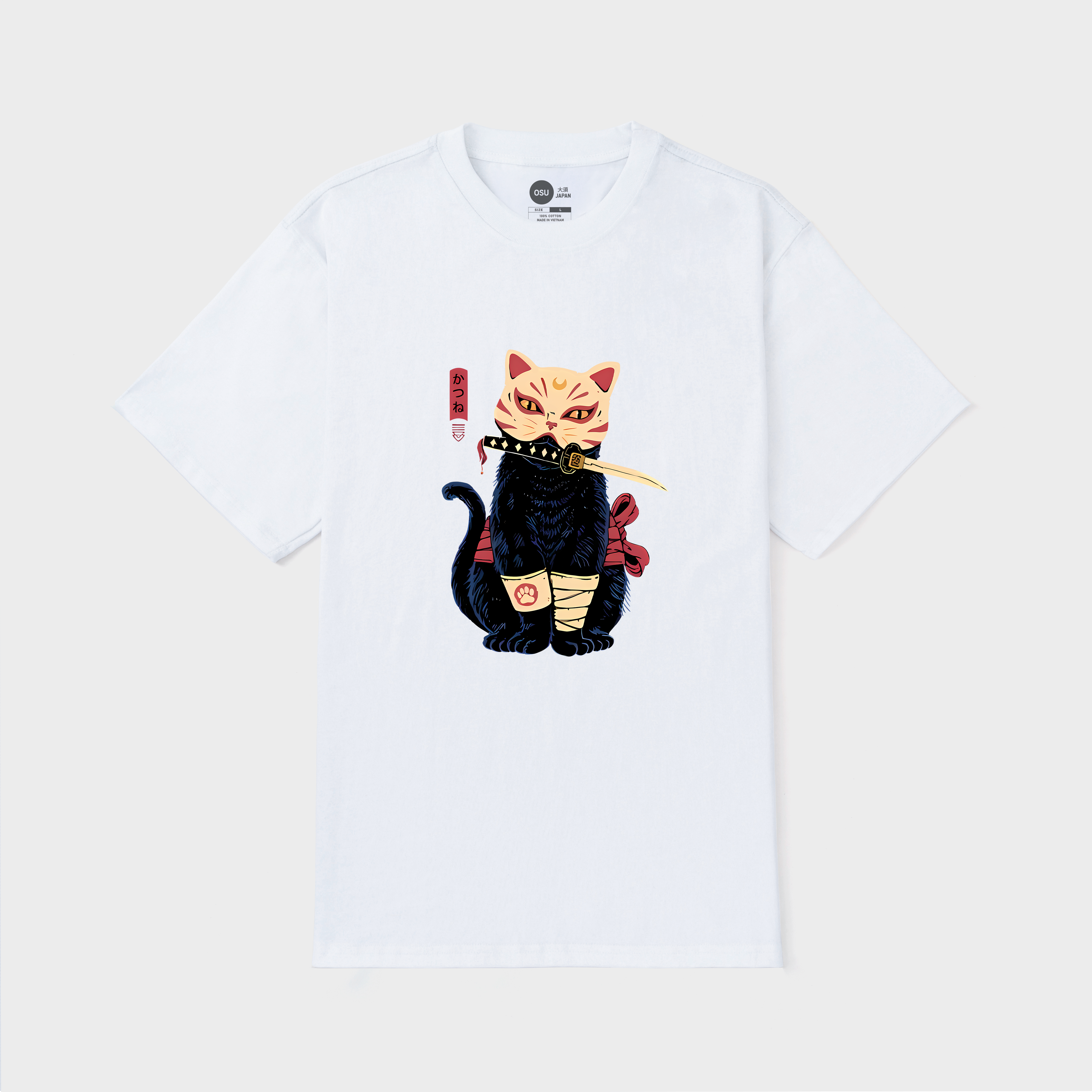 DISPLATE CATSUNE T-SHIRT / TRẮNG