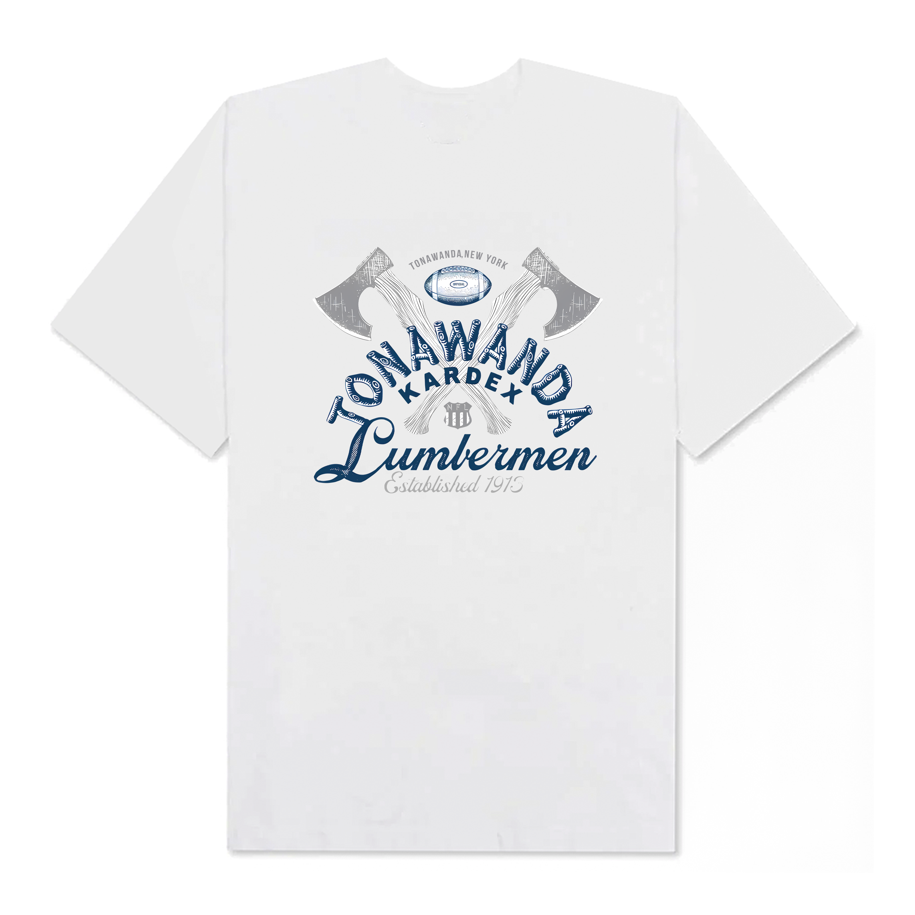 NFL Tonawanda Lumbermen Football T-Shirt