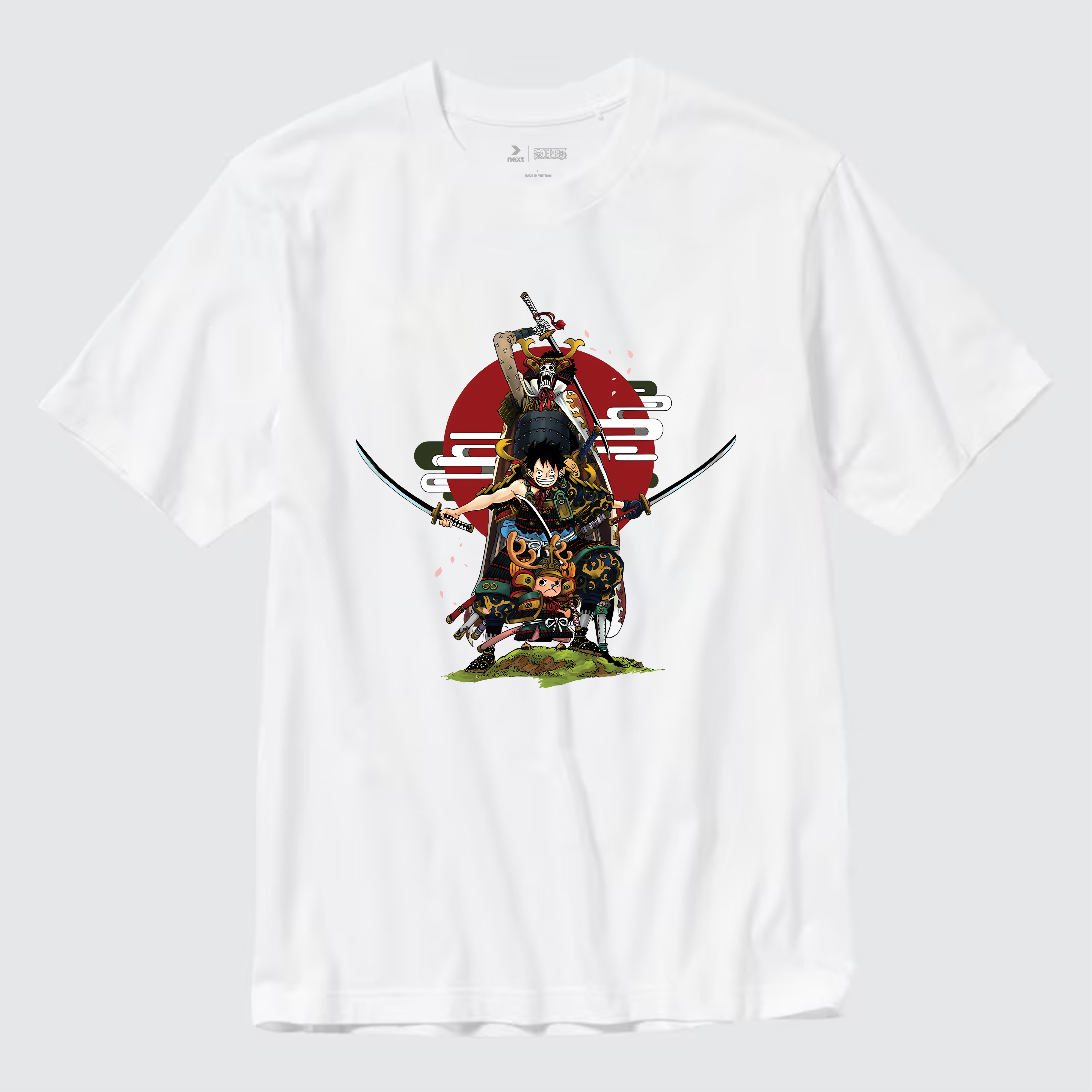 ONE PIECE T-SHIRT / TRẮNG