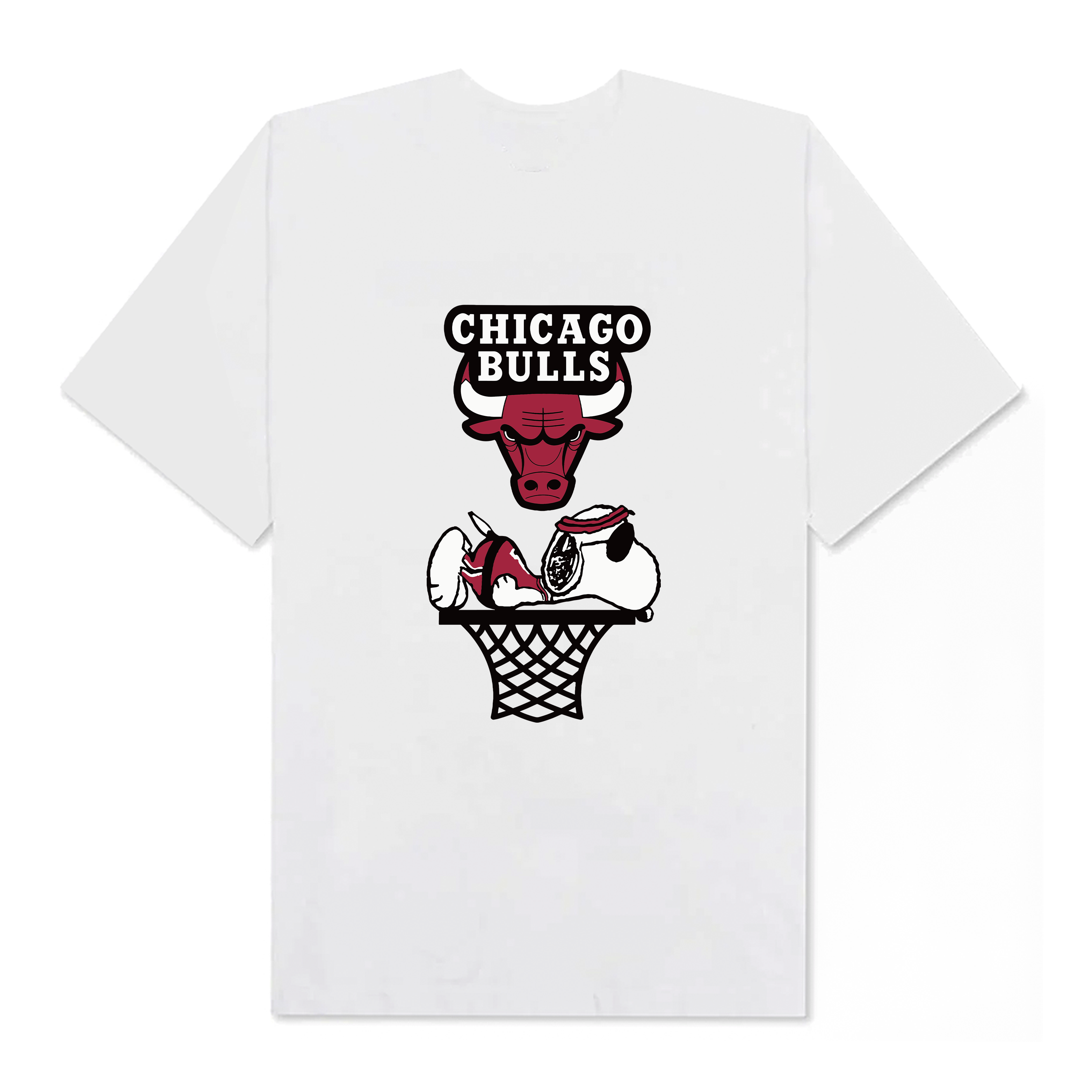 NBA Snoopy Chicago Bulls T-Shirt