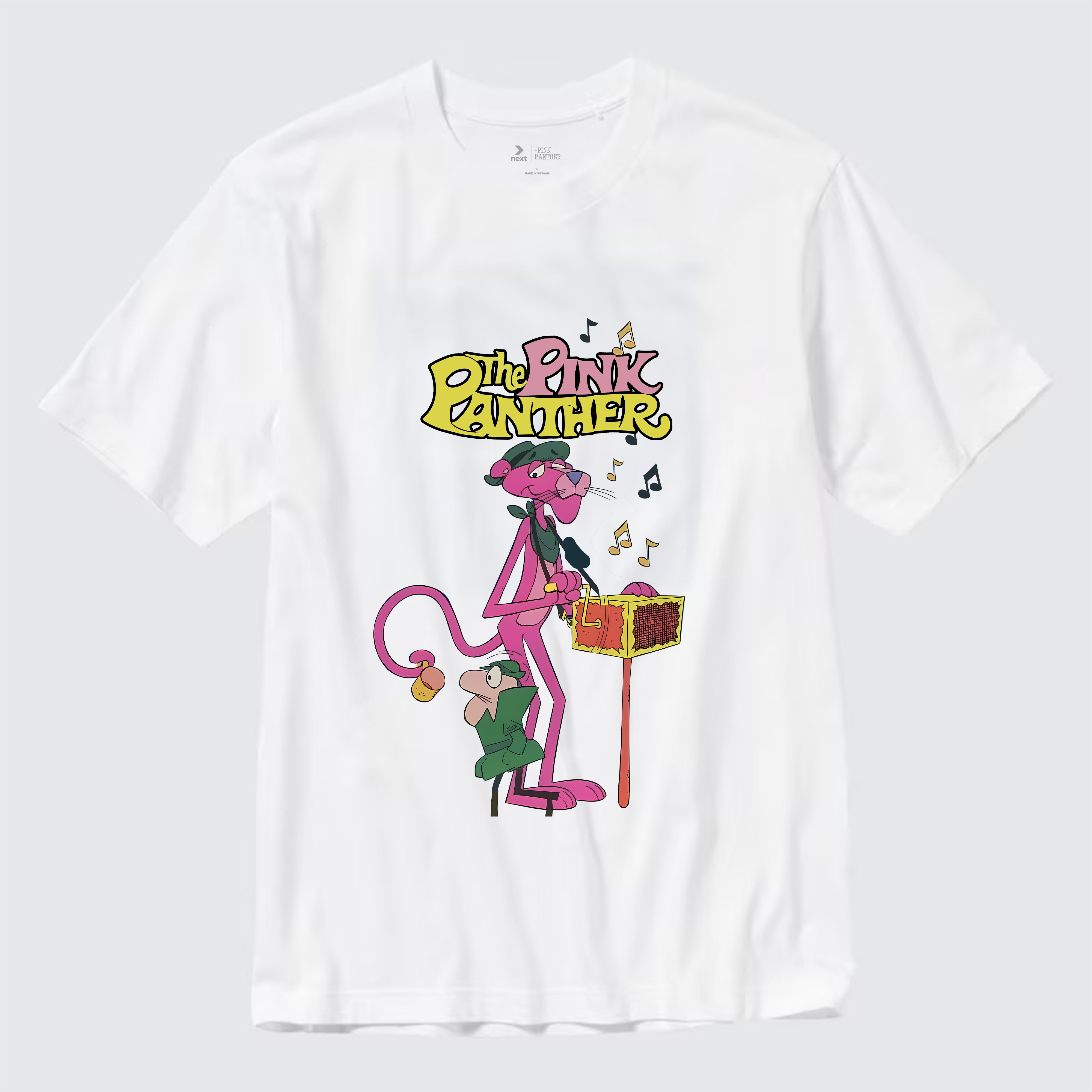 THE PINK PANTHER T-SHIRT / TRẮNG