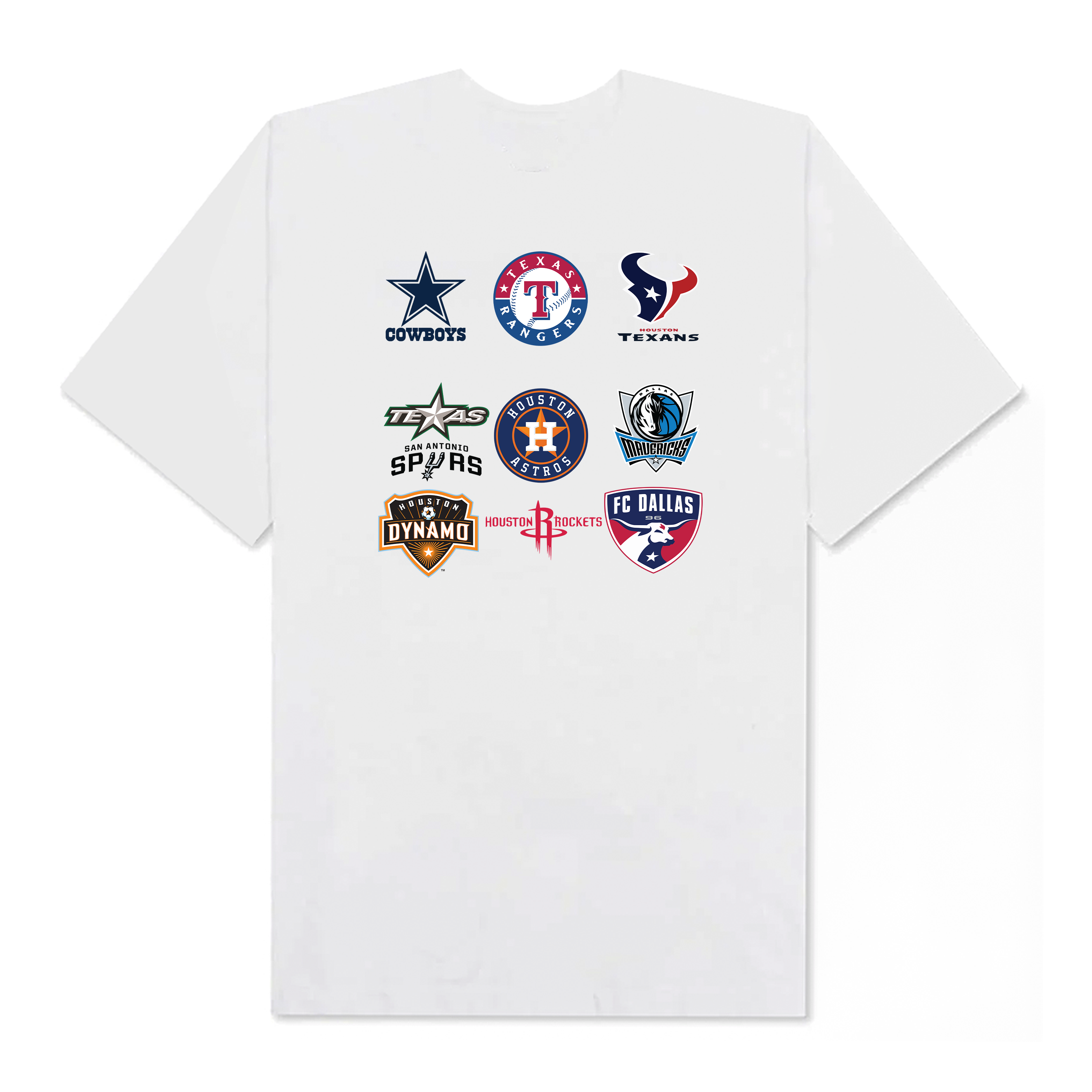 NFL Texas Pro Sport Teams T-Shirt