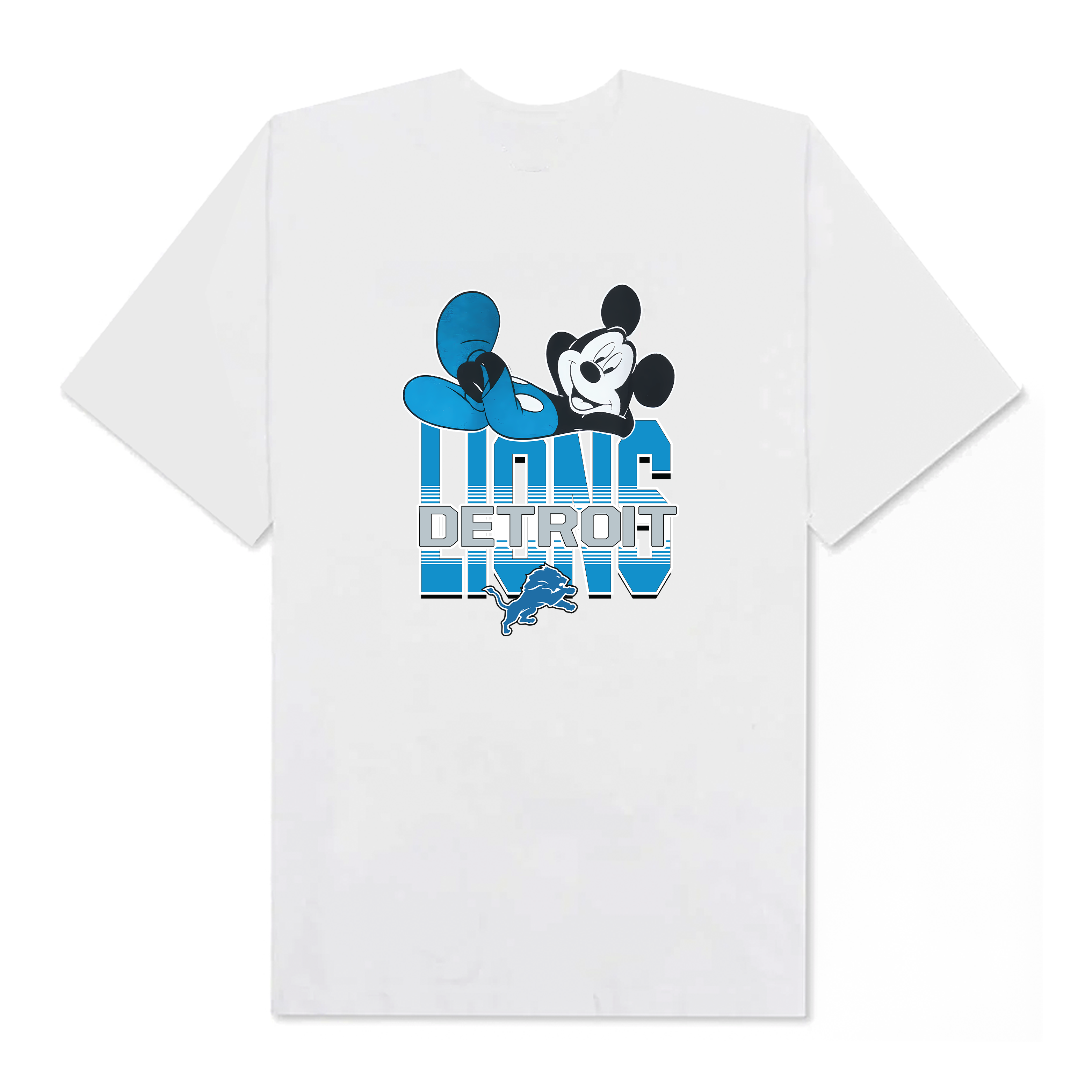 NFL Lions Mickey Kick T-Shirt