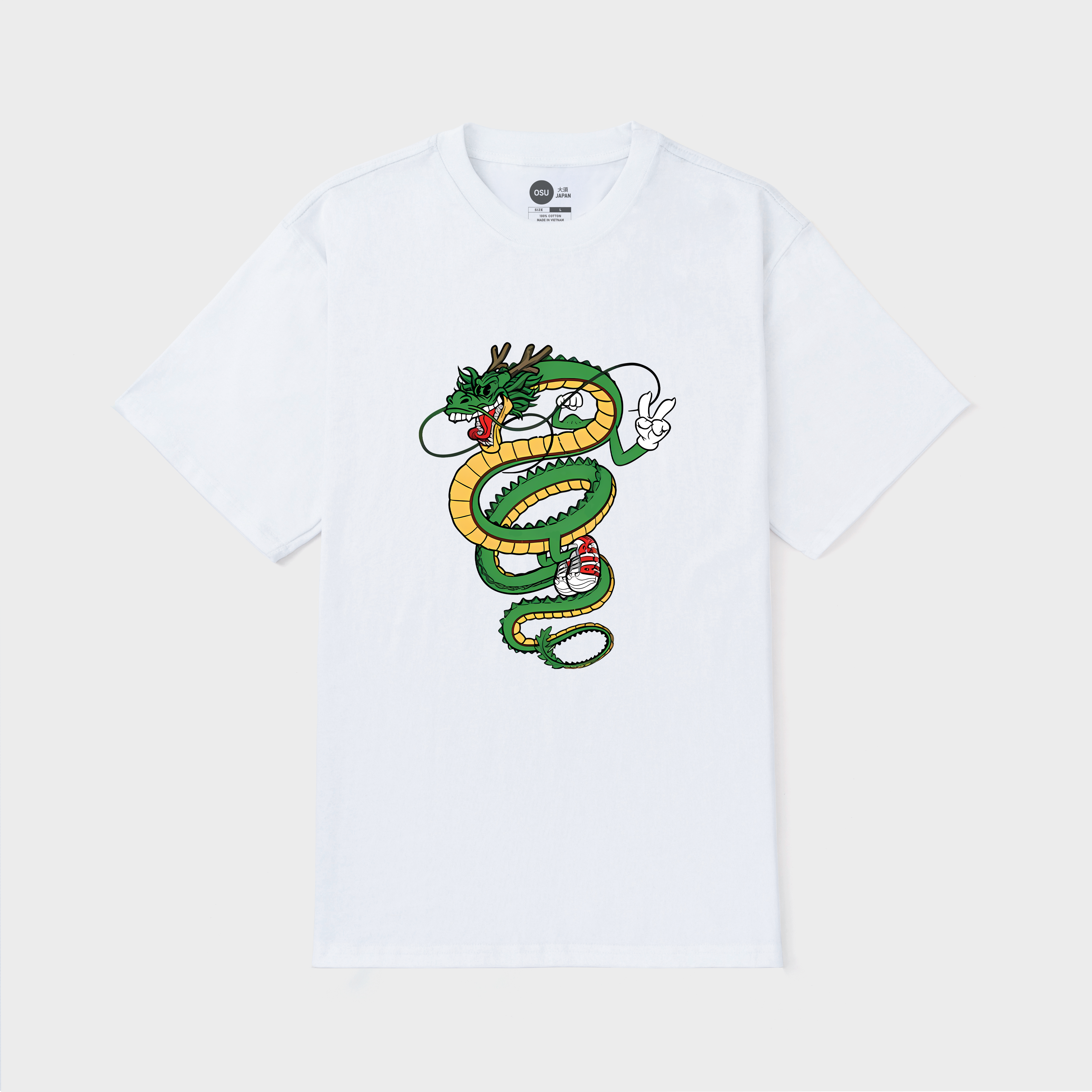 DRAGONCOOL T-SHIRT / TRẮNG