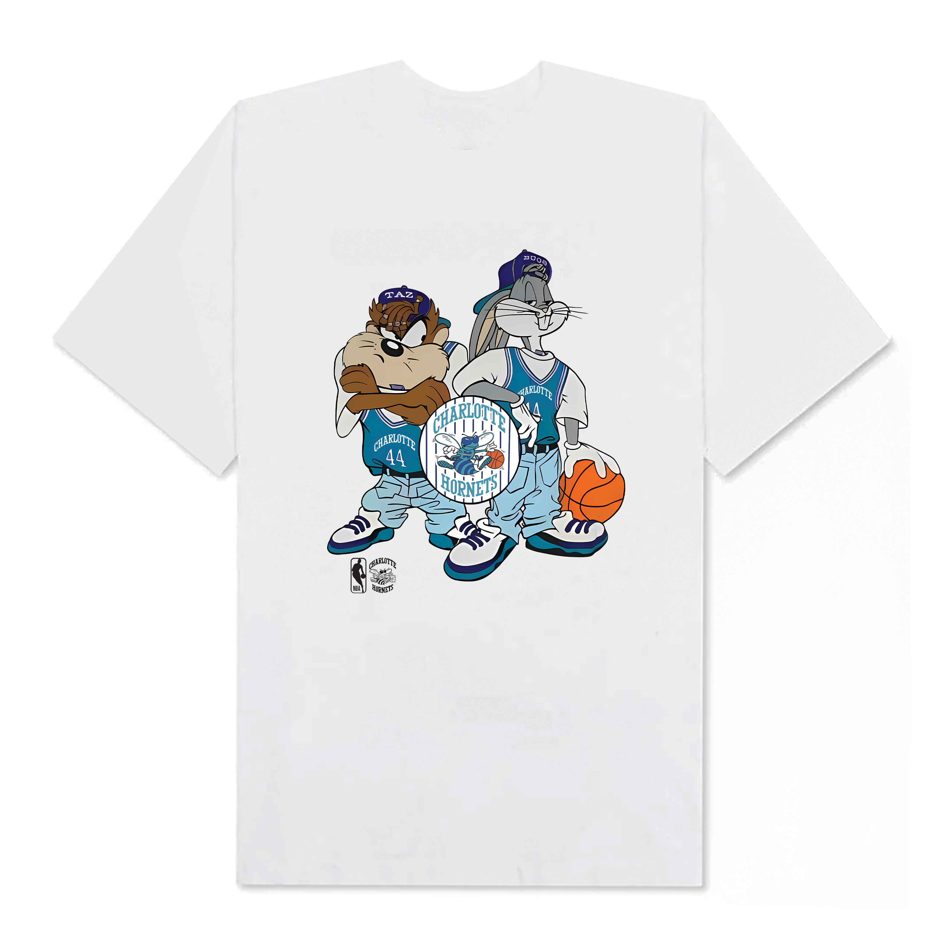 NBA Charlotte Hornets Looney Tunes T-Shirt