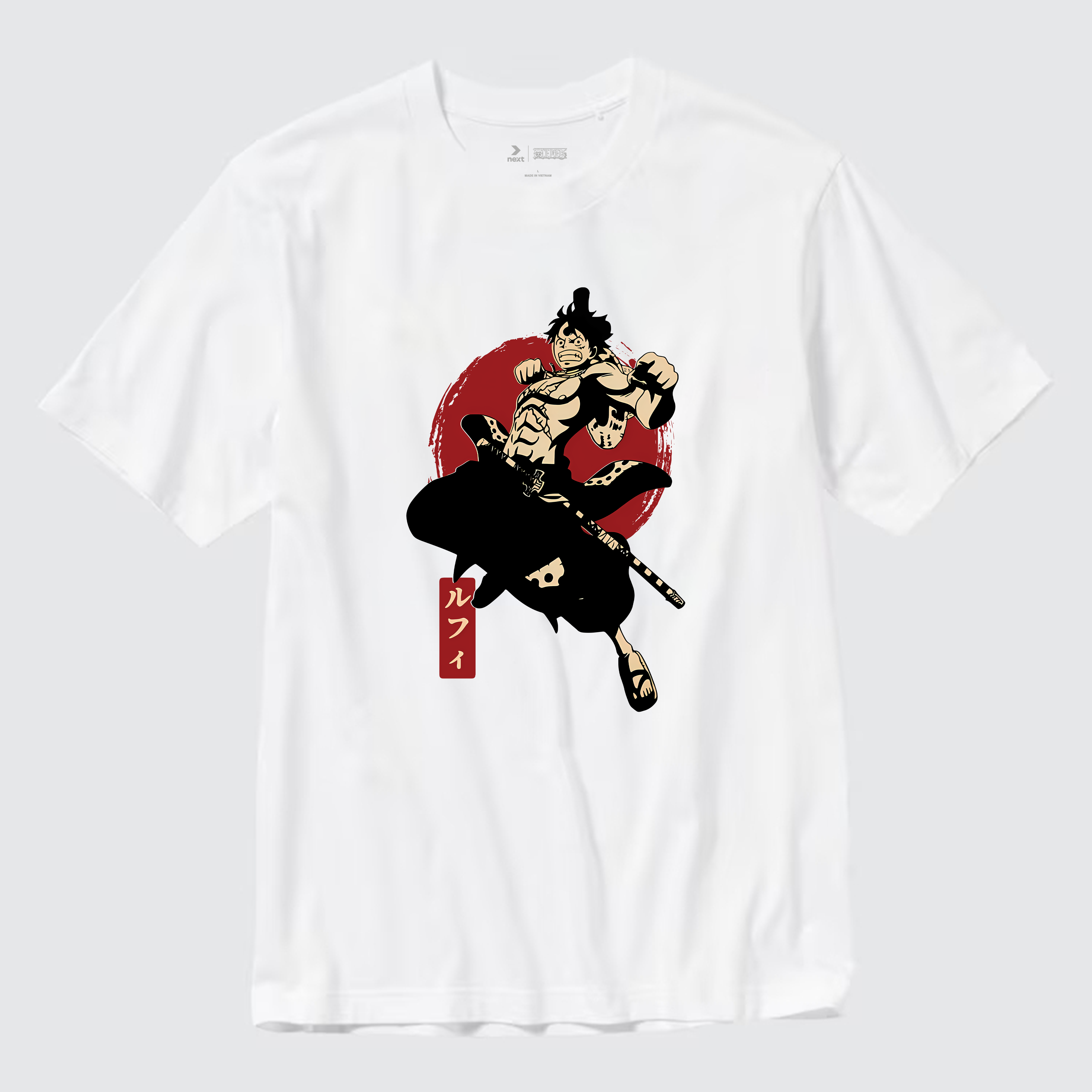 ONE PIECE MONKEY D. LUFFY T-SHIRT / TRẮNG