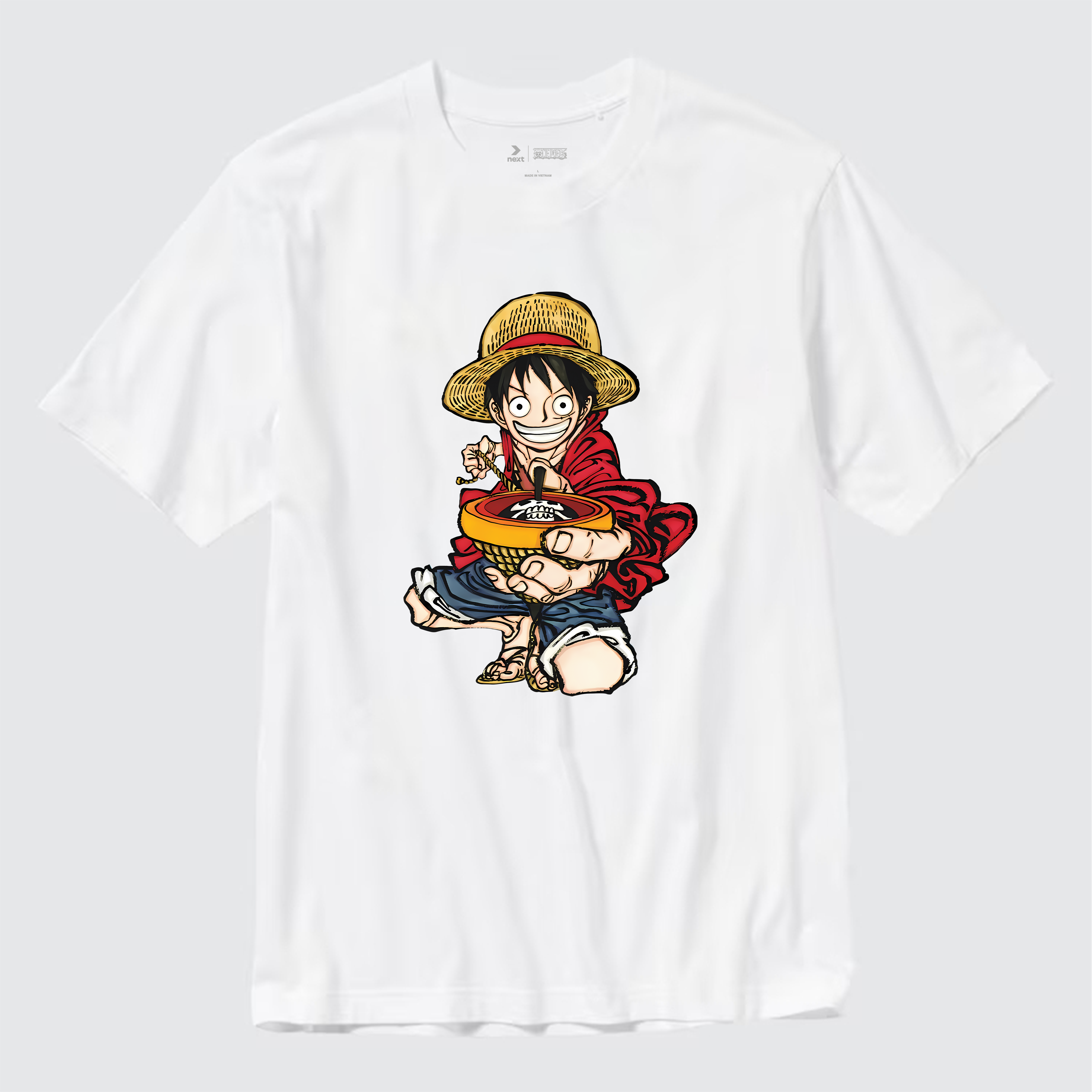 ONE PIECE T-SHIRT / TRẮNG