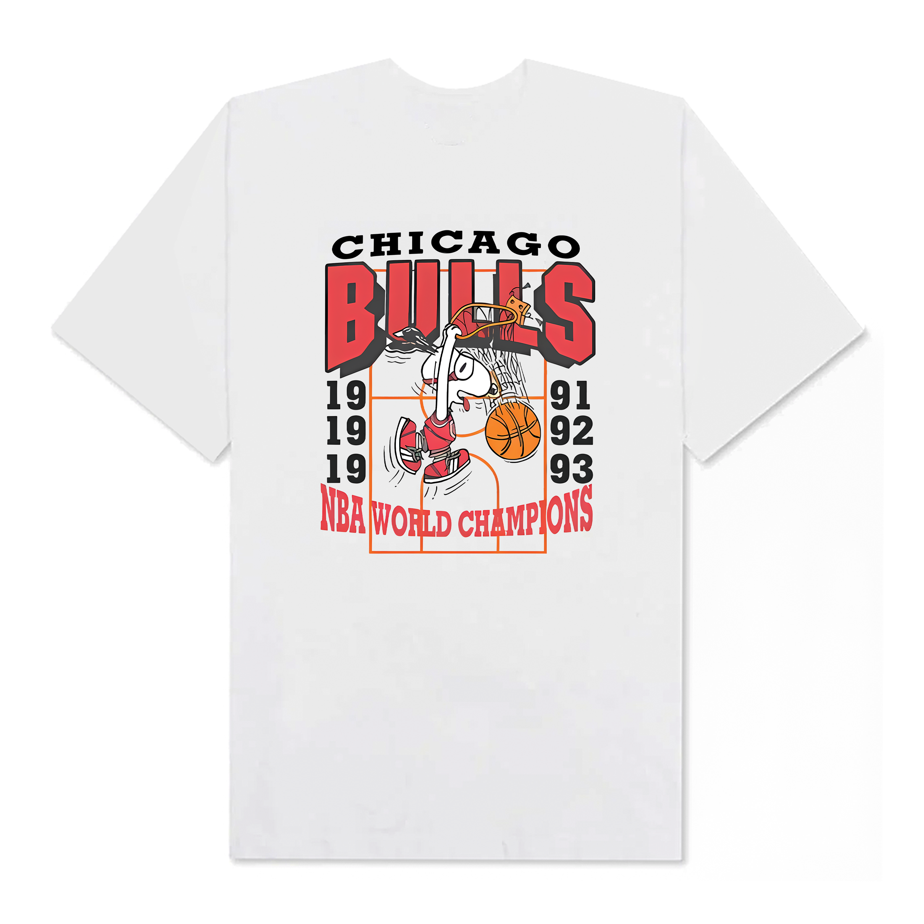 NBA Chicago Bulls Snoopy T-Shirt