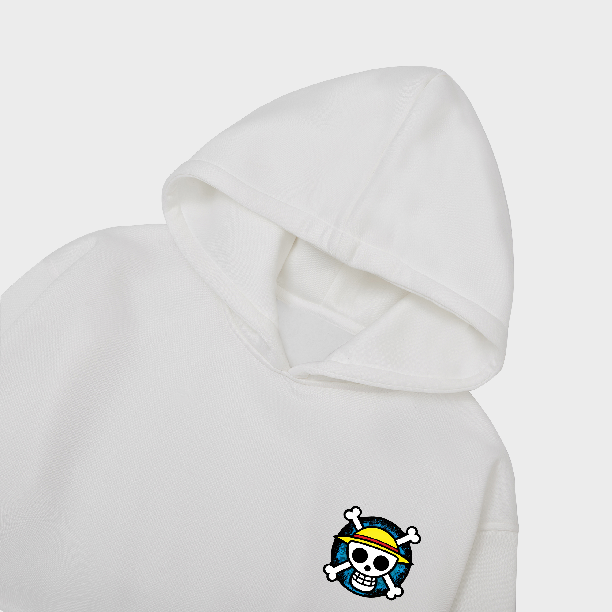 ONE PIECE SOUL KING BROOK HOODIE / TRẮNG