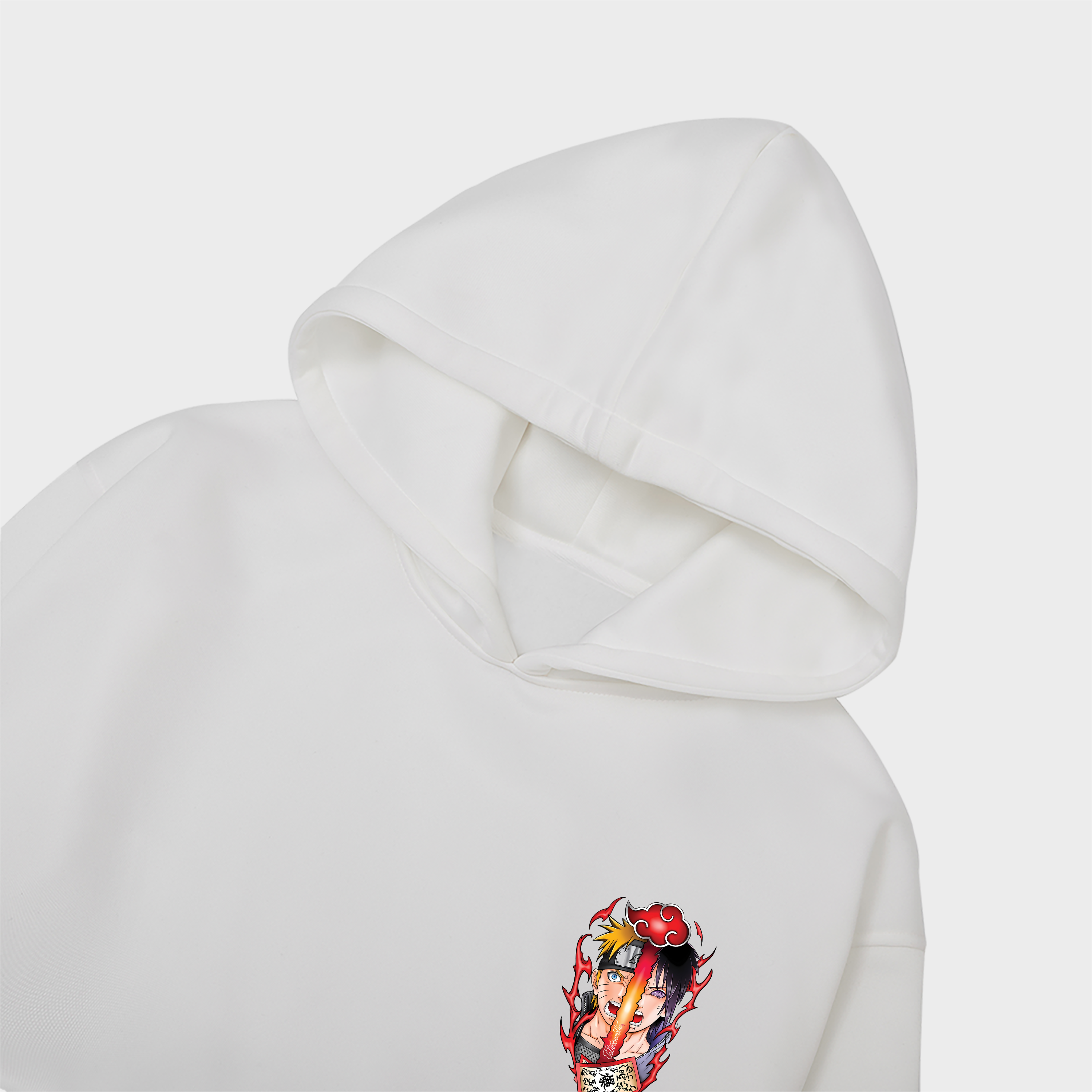 NARUTO COOL HOODIE / TRẮNG