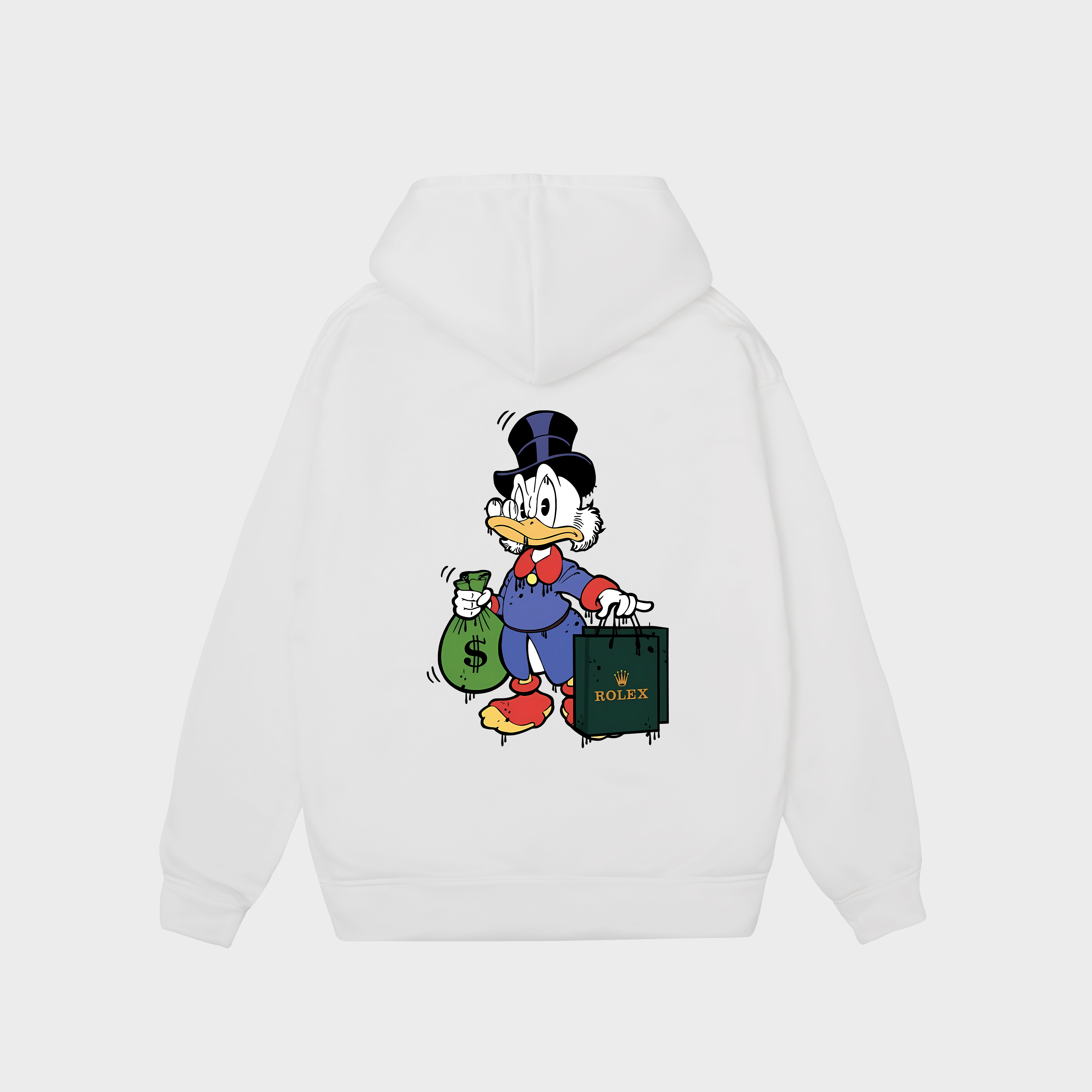 DISNEY SCROOGE MCDUCK 💰💰💰 HOOIDE / TRẮNG