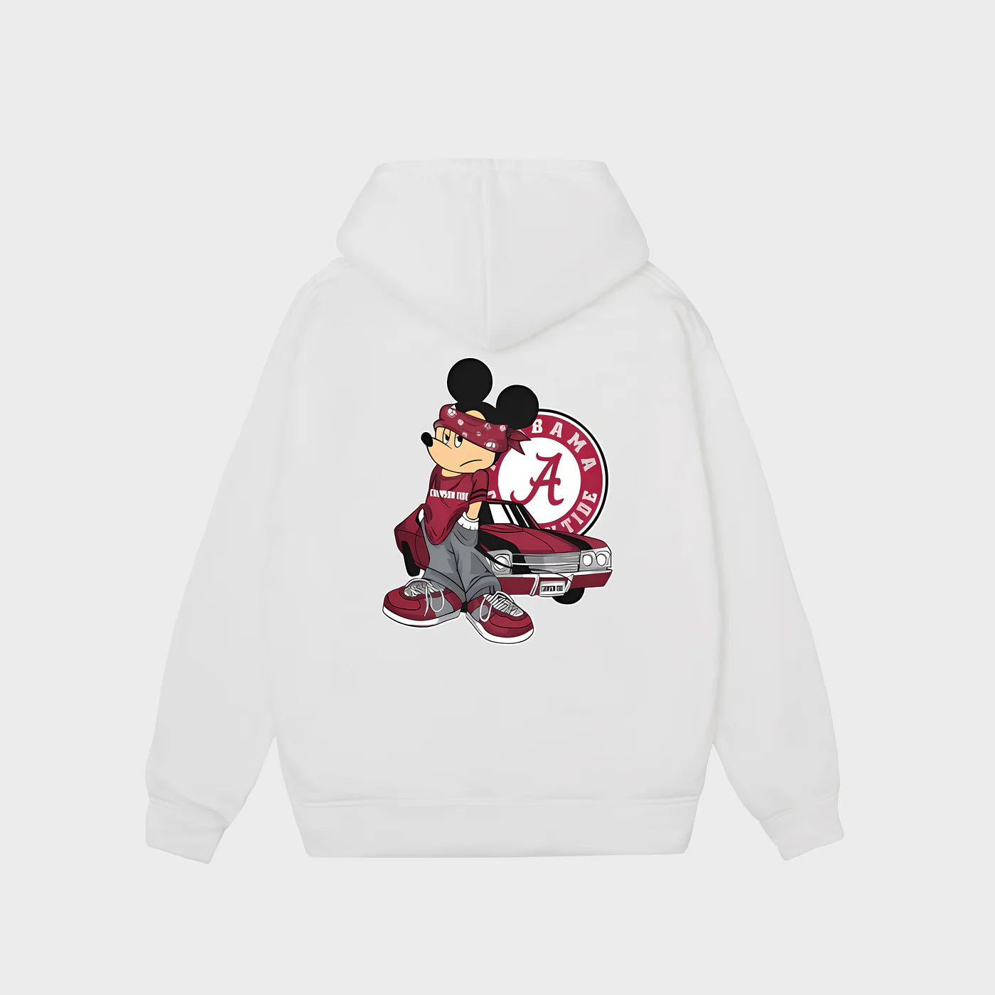 Flash Sale NBA Mickey Mouse Alabama Crimson Tide Super Cool Hoodie