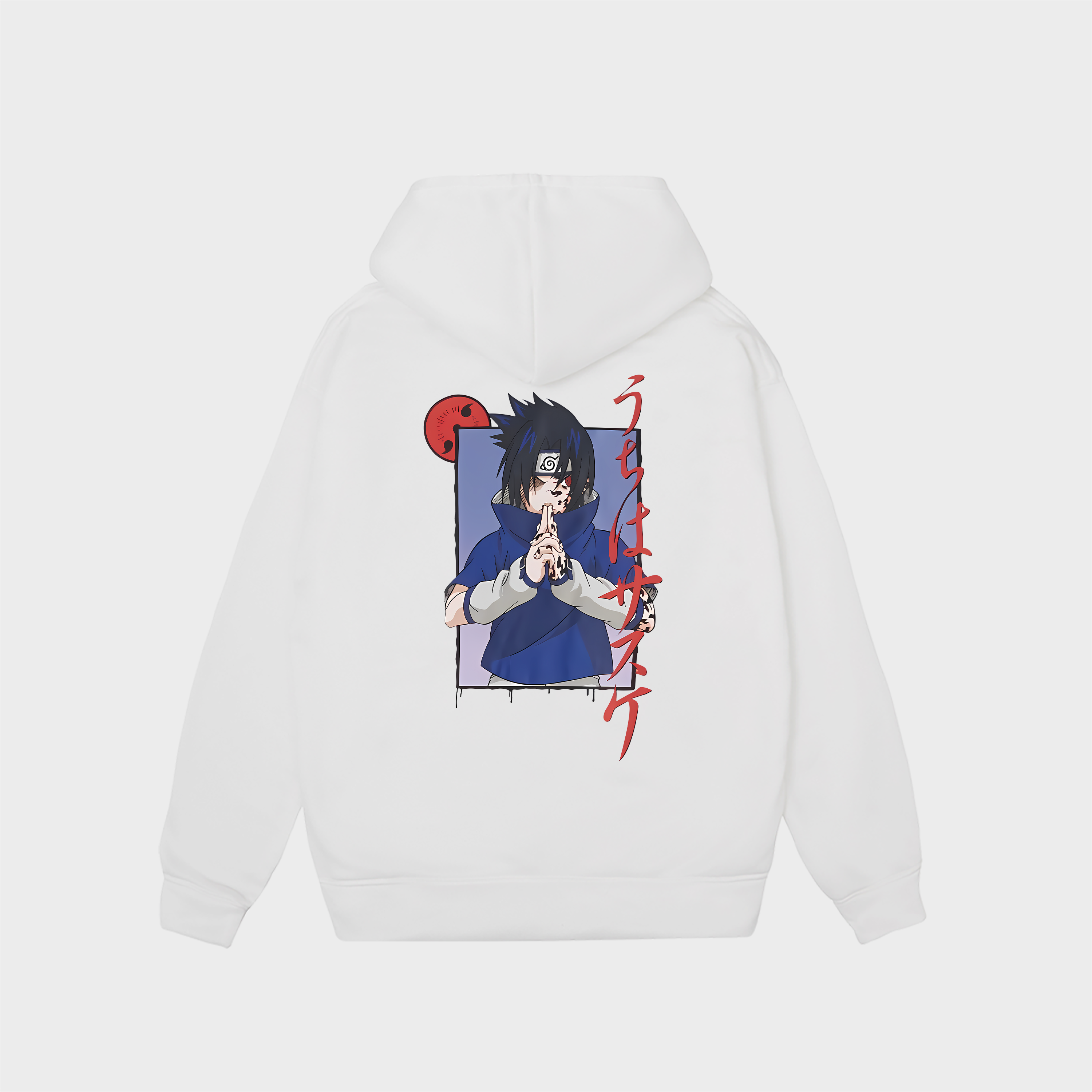 NARUTO BERSHKA LATVIA HOODIE / TRẮNG