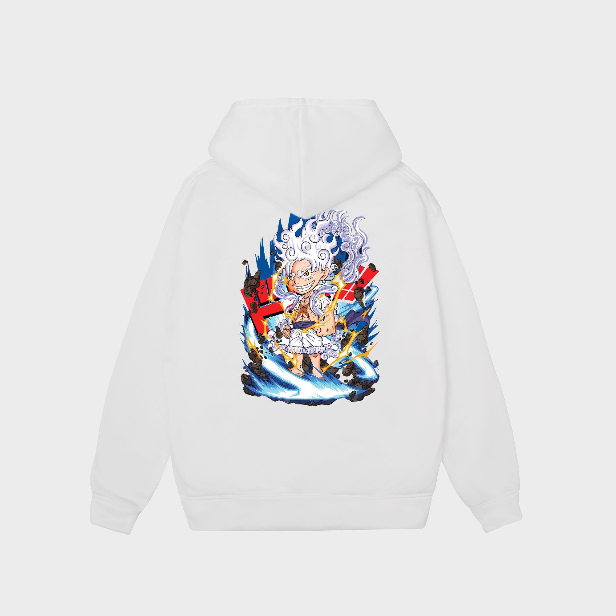 ONE PIECE GEAR 5 HOODIE / TRẮNG