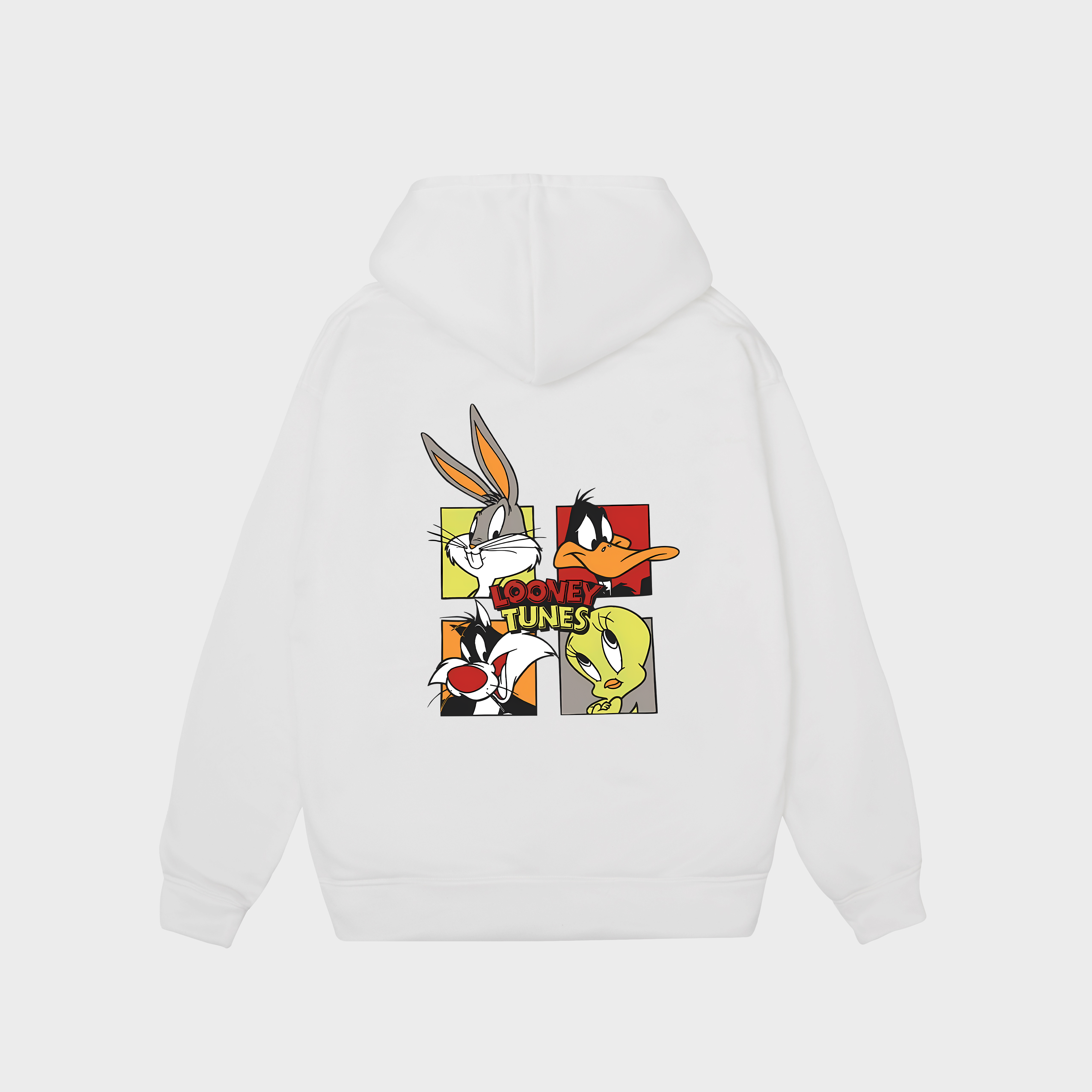 DISNEY LOONEY TUNES DISNEY HOODIE / TRẮNG