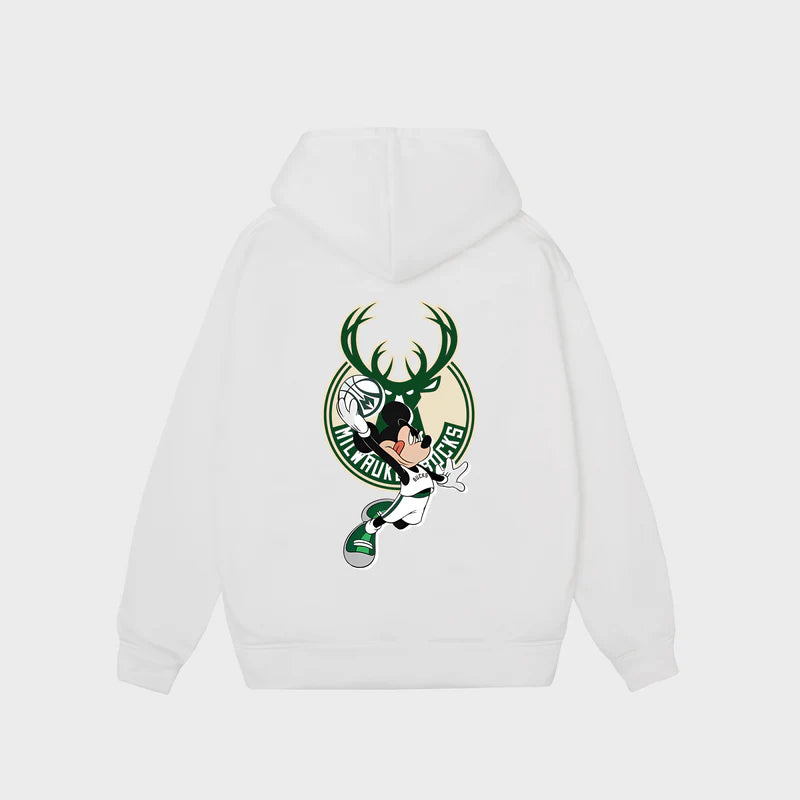 Flash Sale NBA Milwaukee Bucks Mickey Hoodie