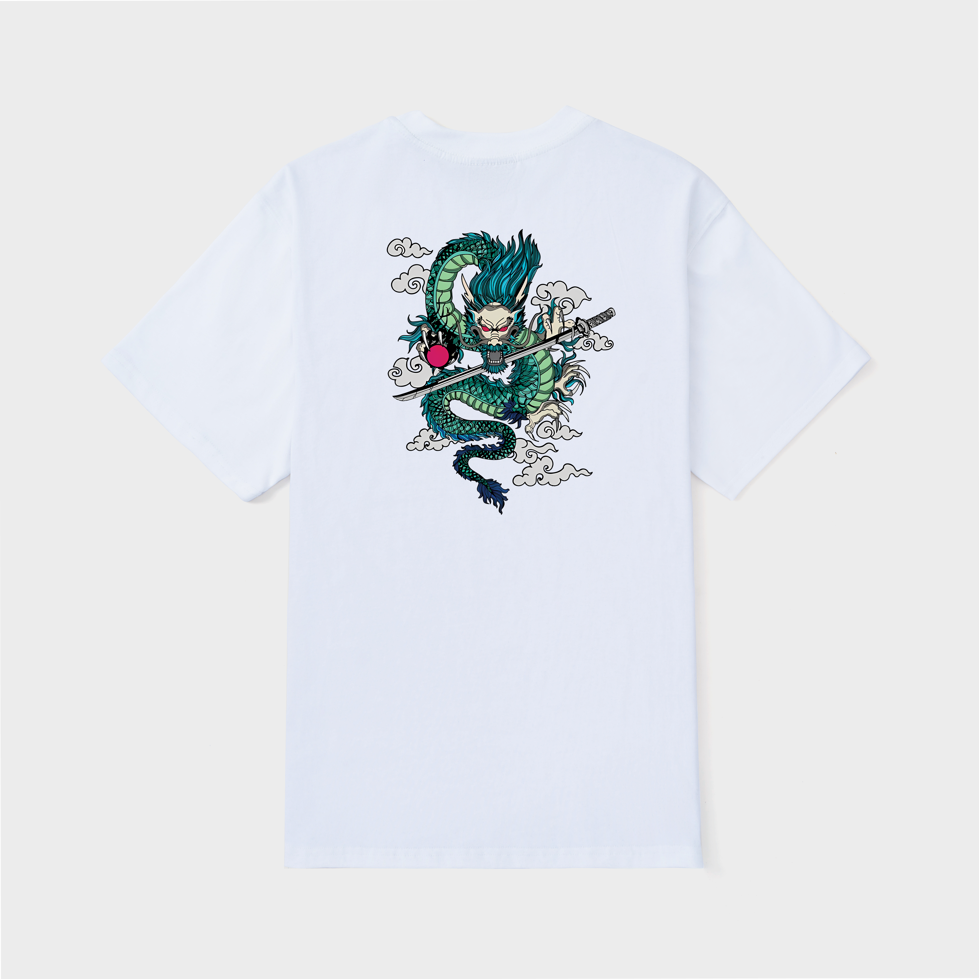 RYUJINO DRAGON T-SHIRT / TRẮNG