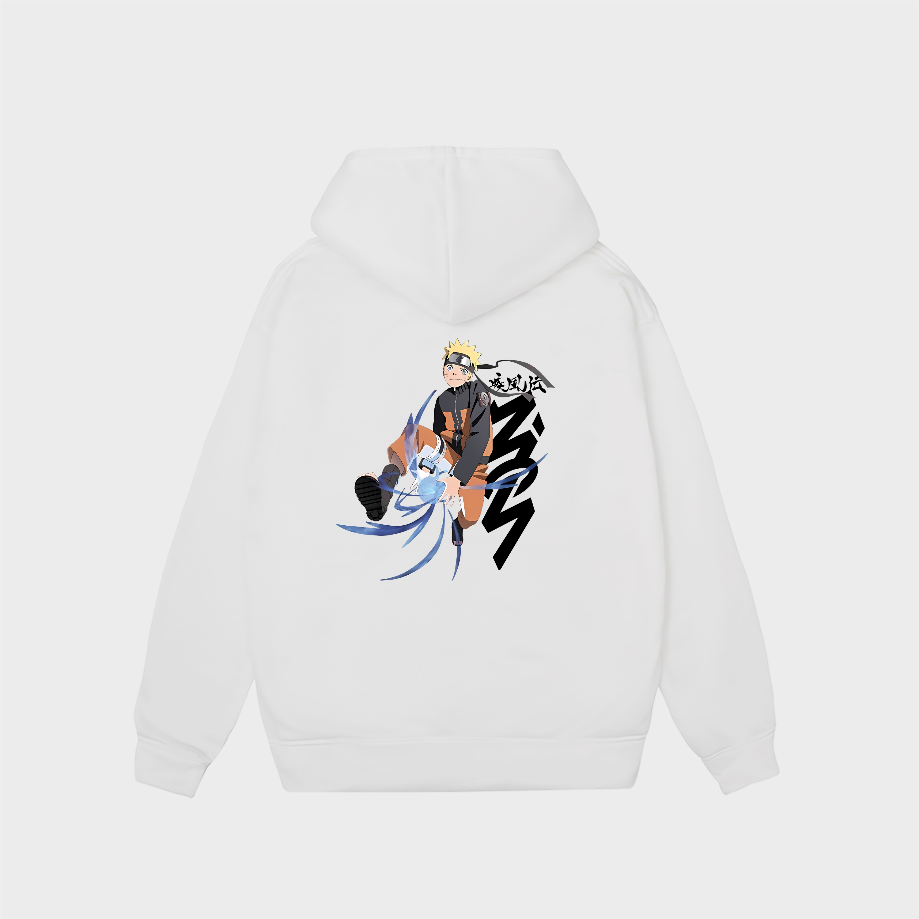 ZION X NARUTO HOODIE / TRẮNG