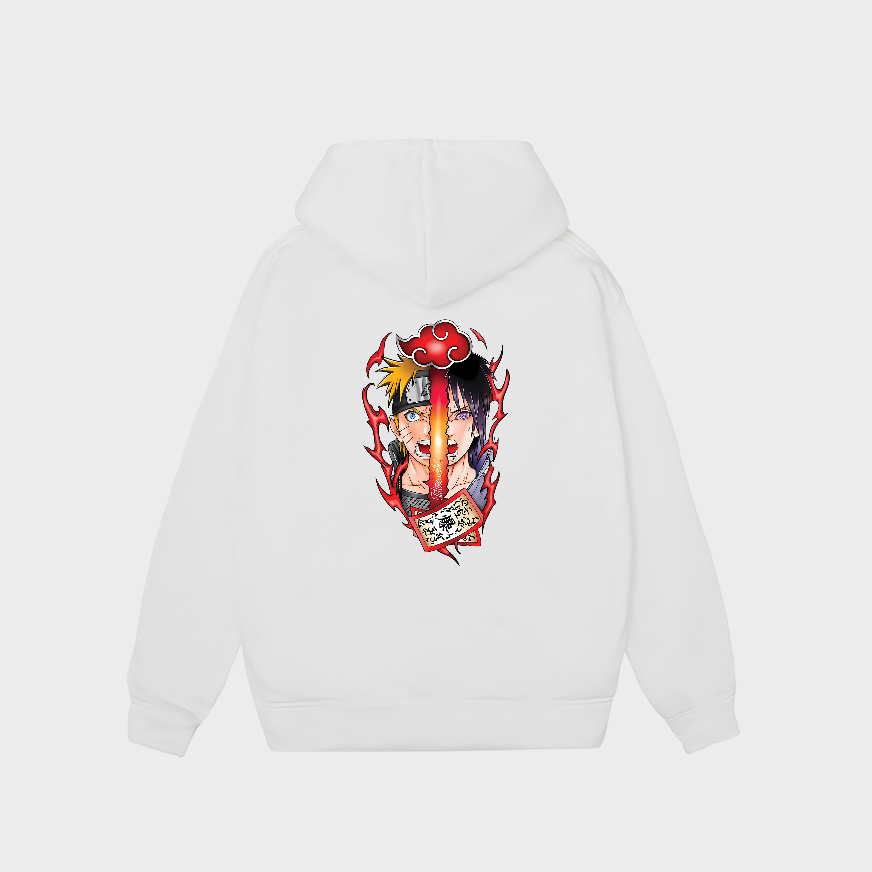 NARUTO COOL HOODIE / TRẮNG