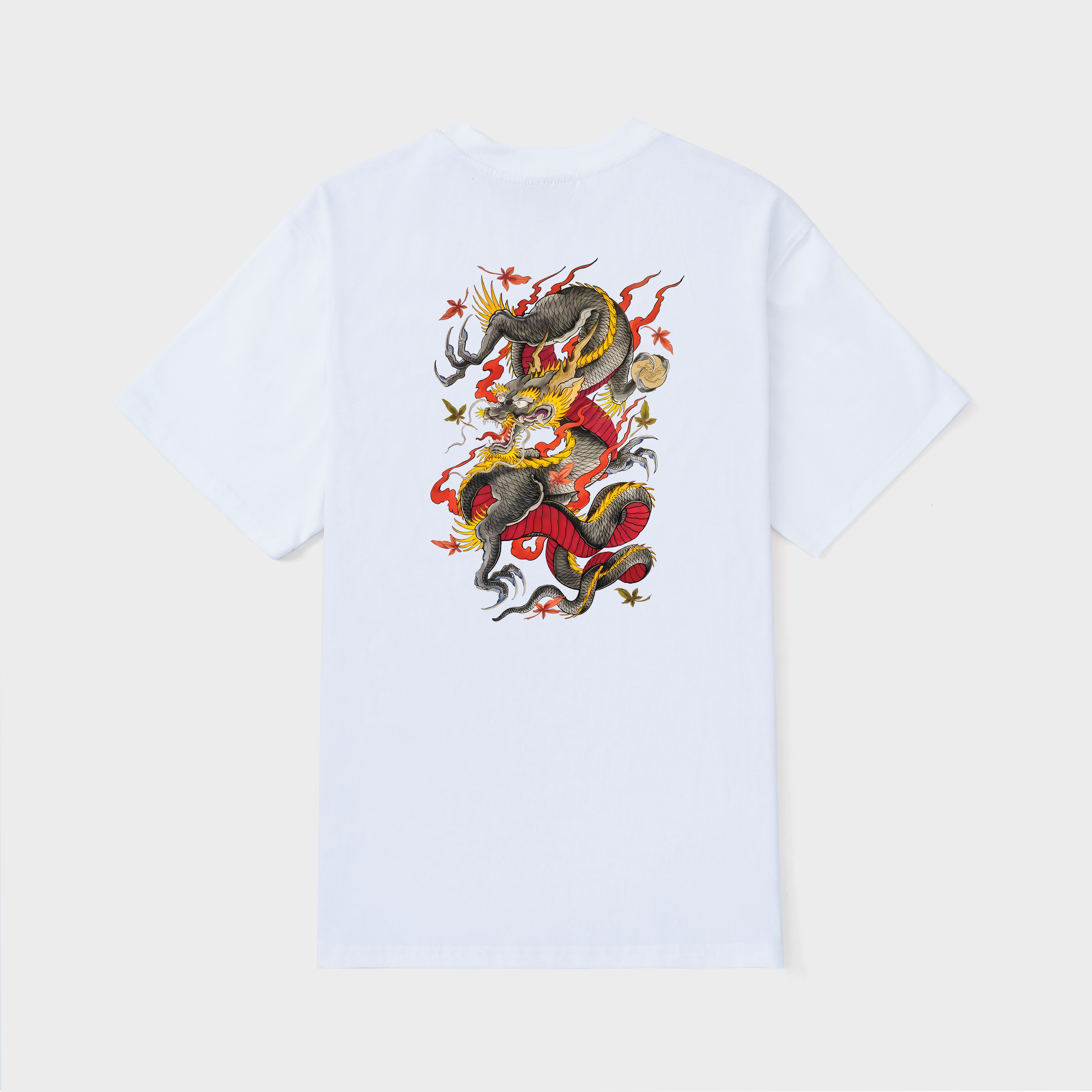 JAPAN DRAGON RED T-SHIRT / TRẮNG