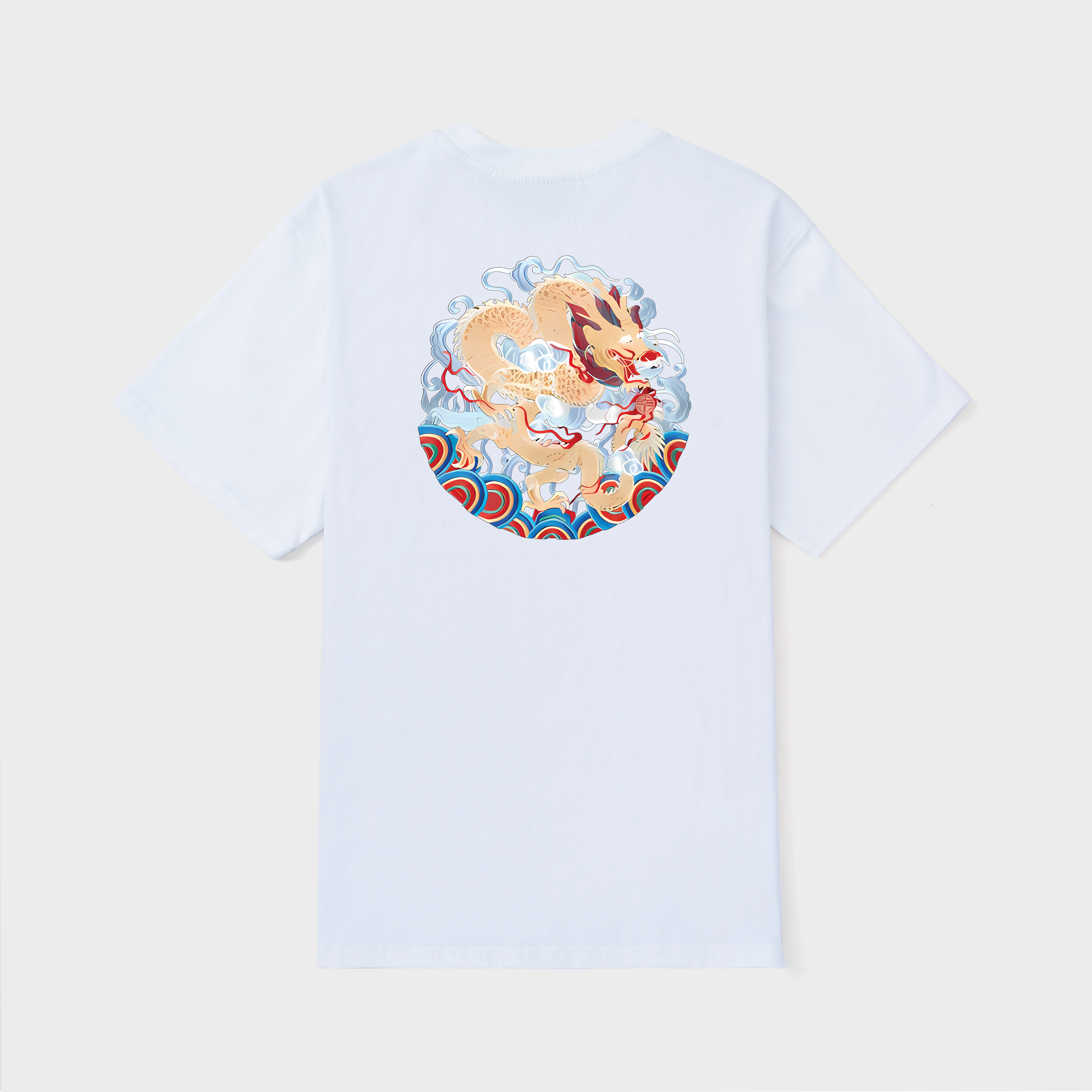 DRAGONCHINOIS HARAJUKU T-SHIRT / TRẮNG