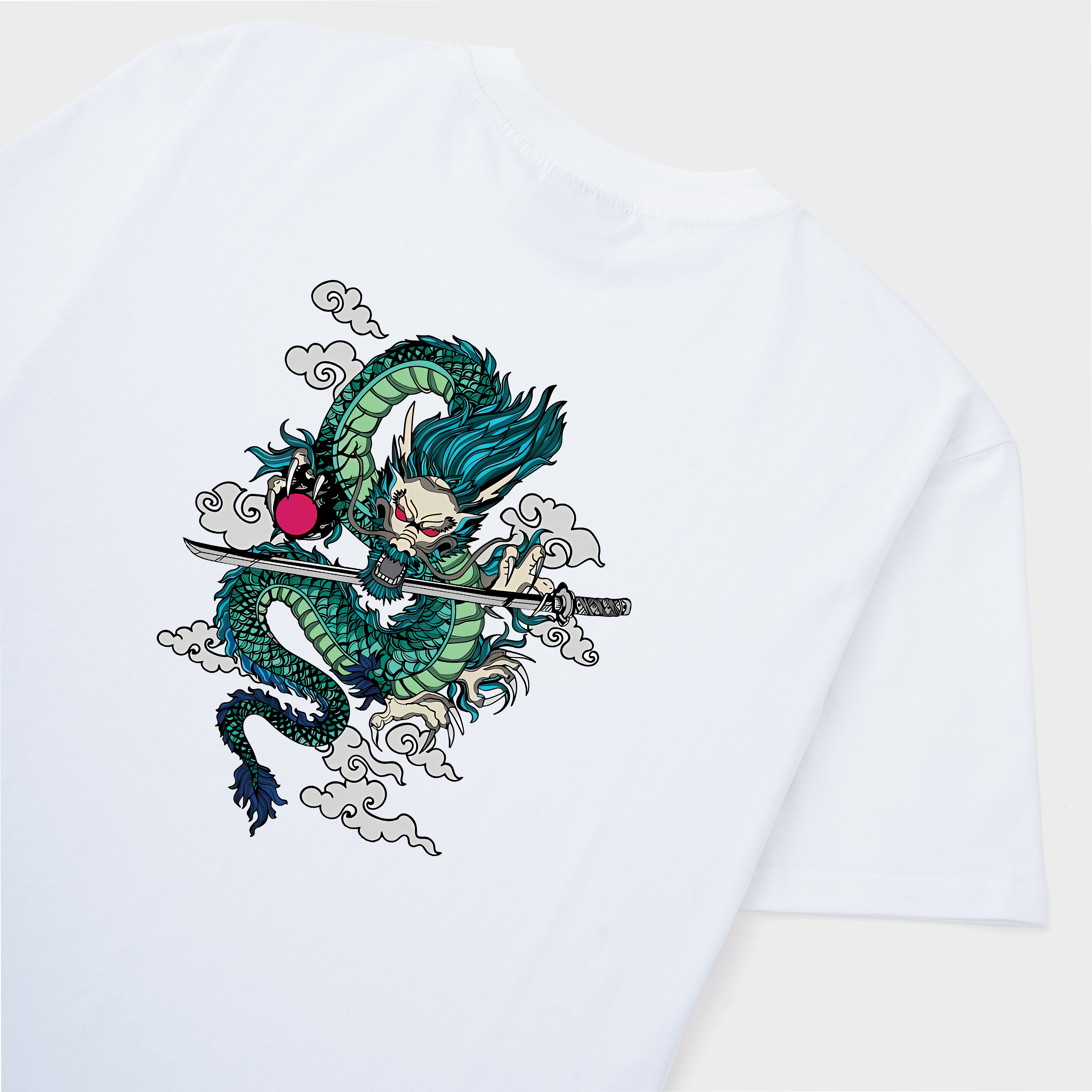 RYUJINO DRAGON T-SHIRT / TRẮNG