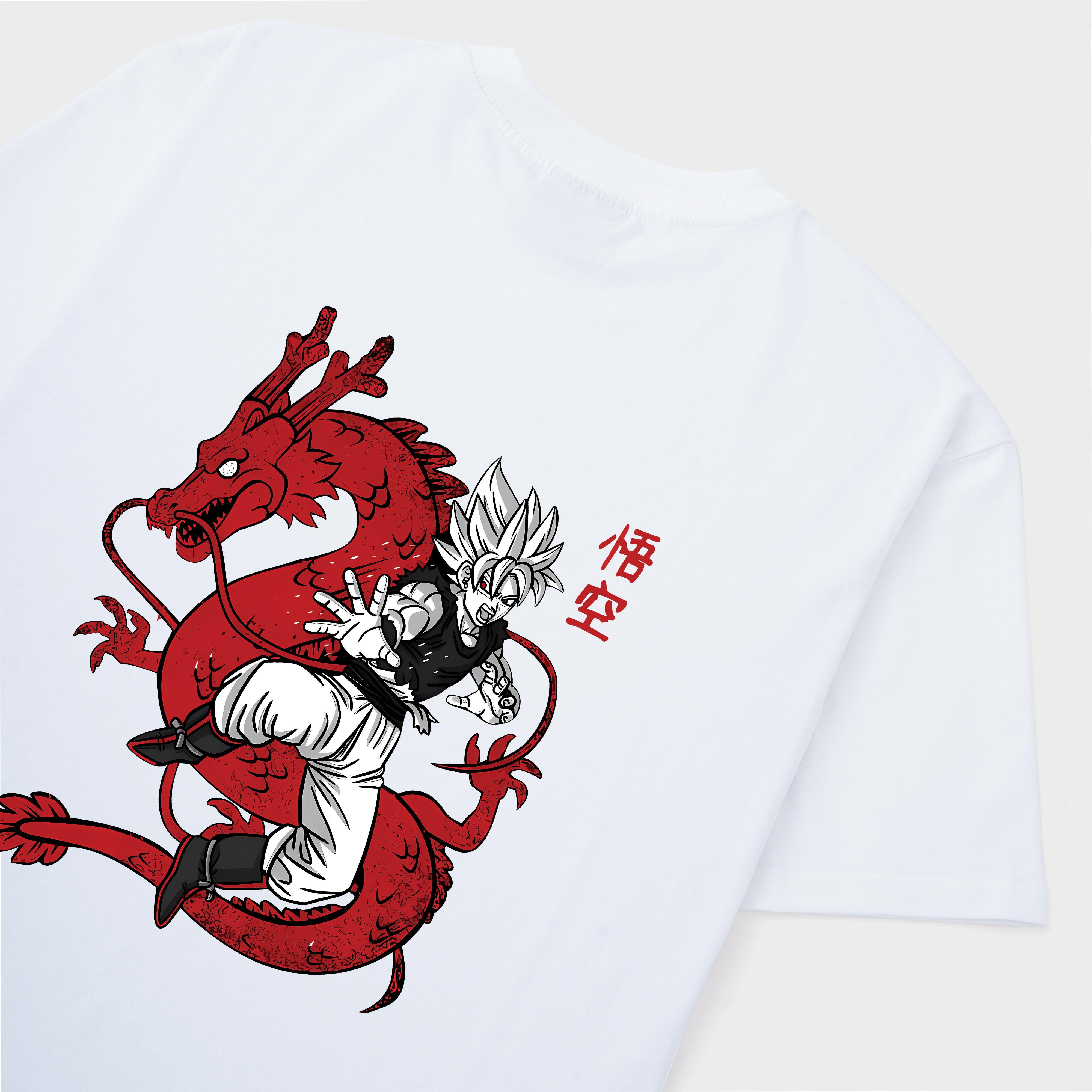 JAPAN DRAGON PERFECT T-SHIRT / TRẮNG