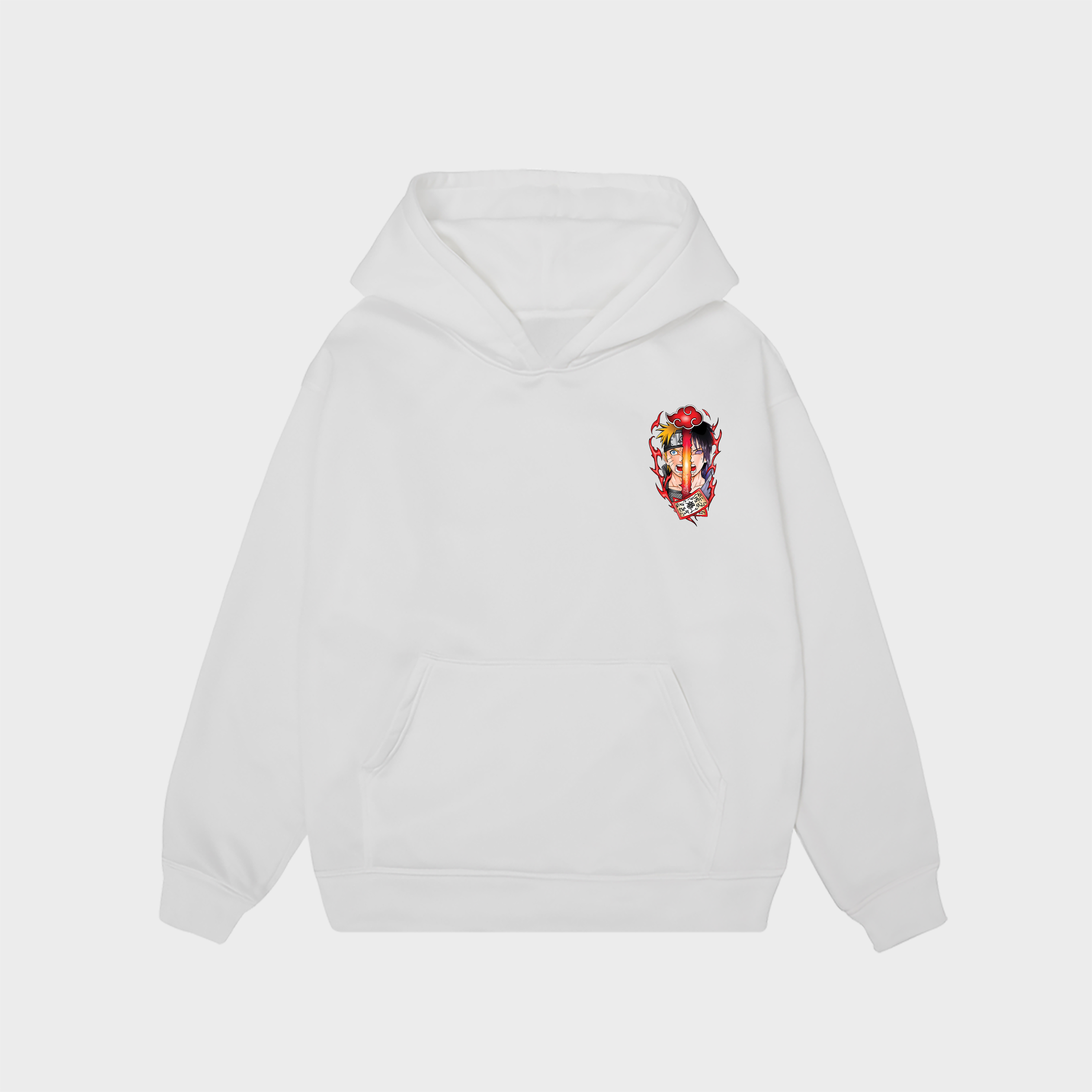 NARUTO COOL HOODIE / TRẮNG