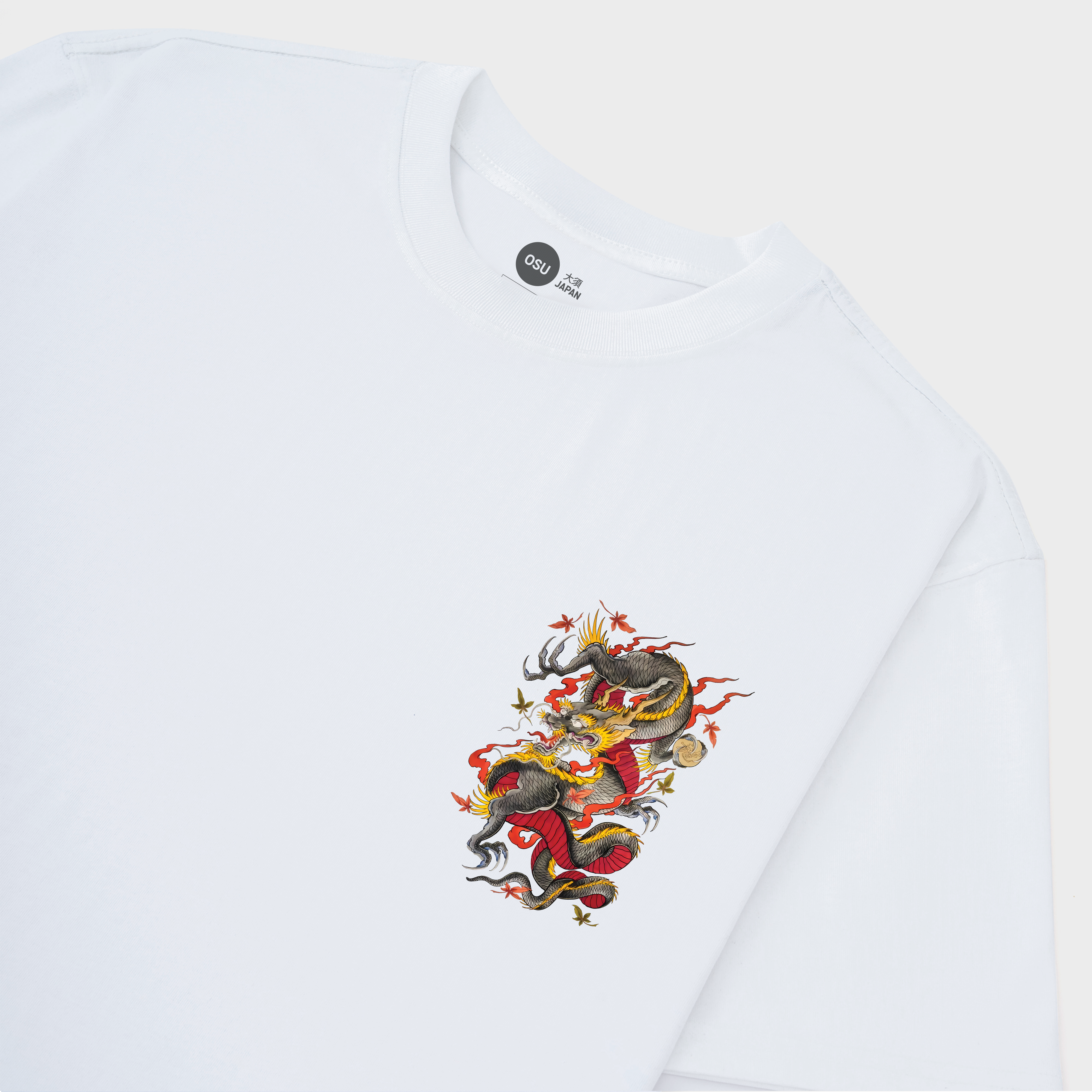 JAPAN DRAGON RED T-SHIRT / TRẮNG