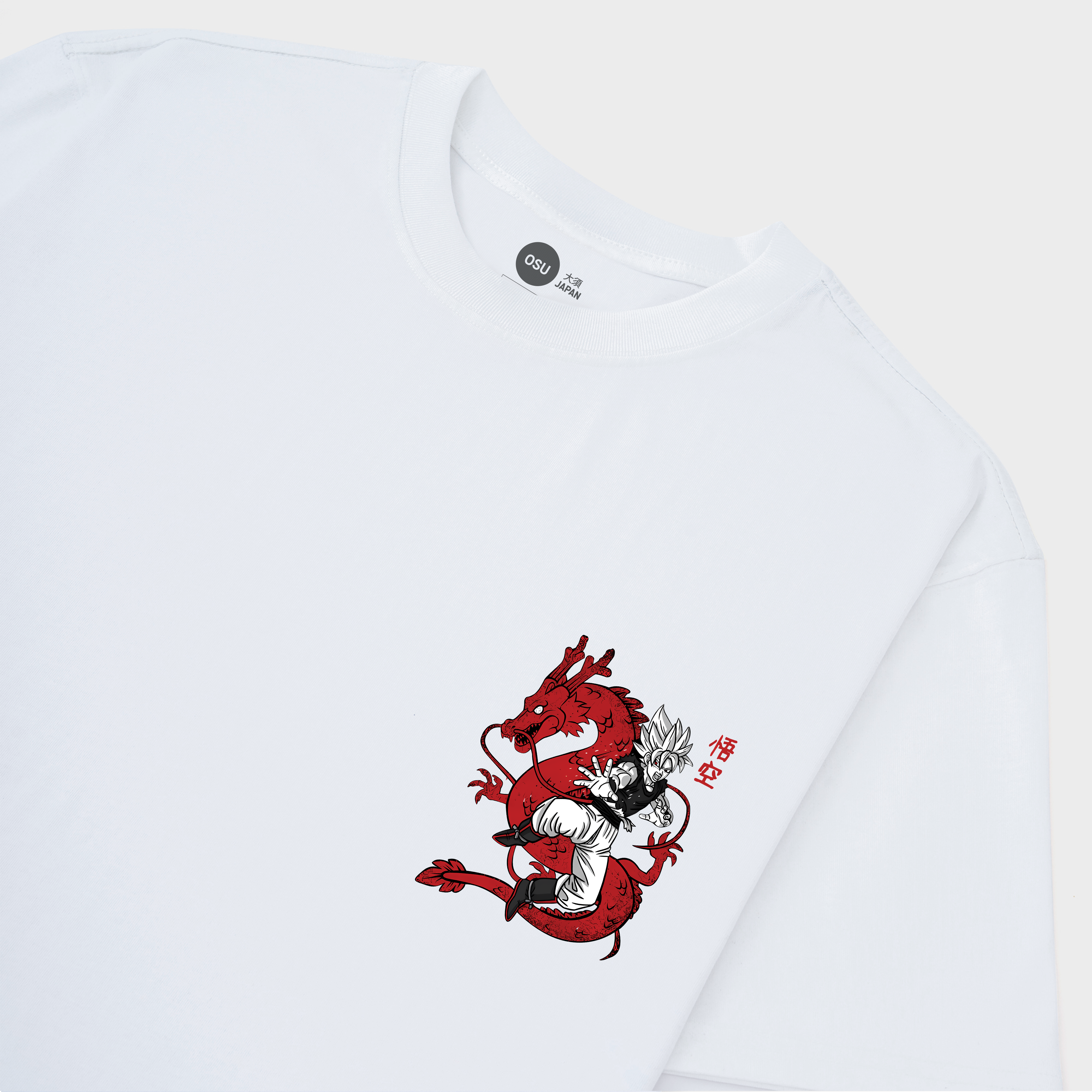 JAPAN DRAGON PERFECT T-SHIRT / TRẮNG