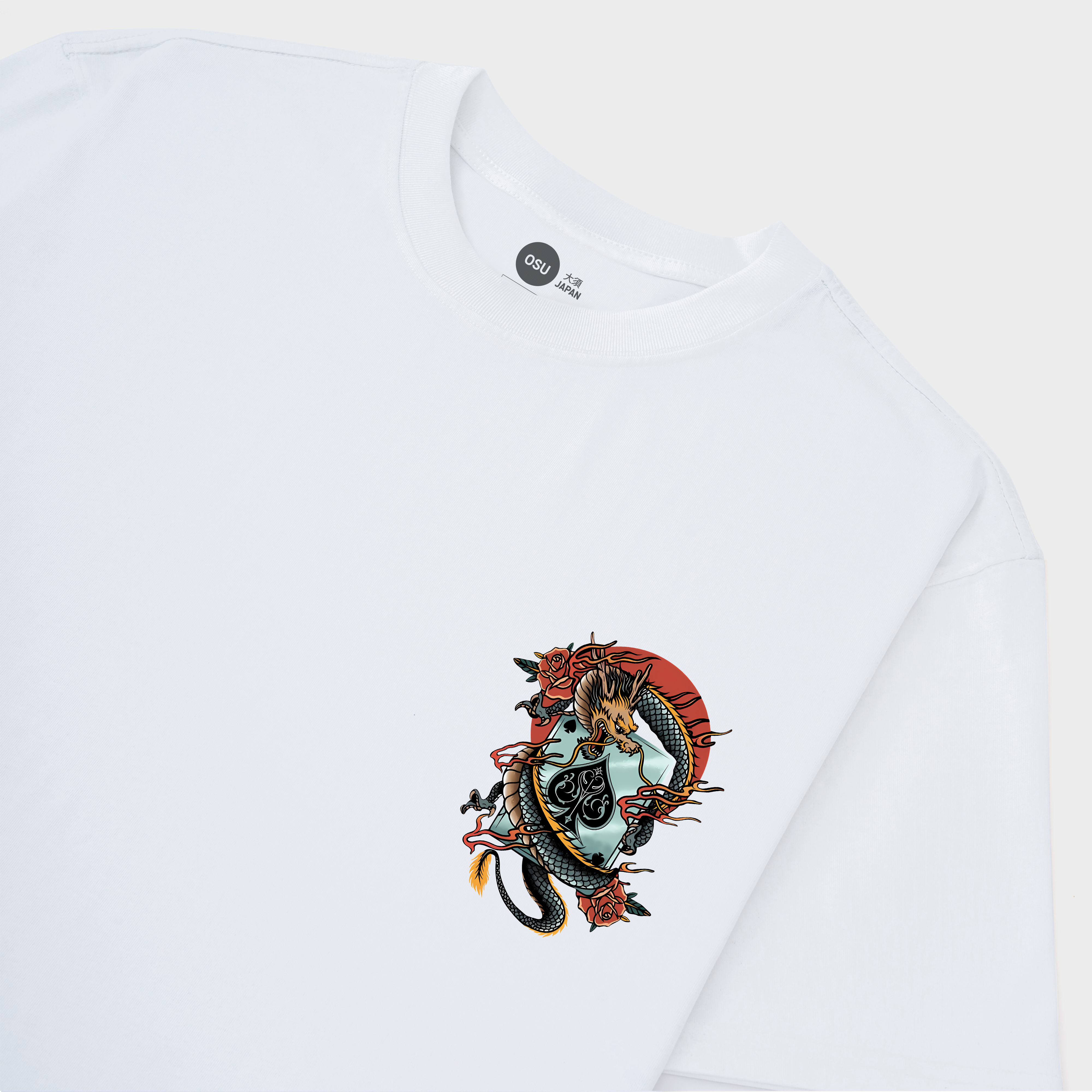 DRAGON CARDS T-SHIRT / TRẮNG