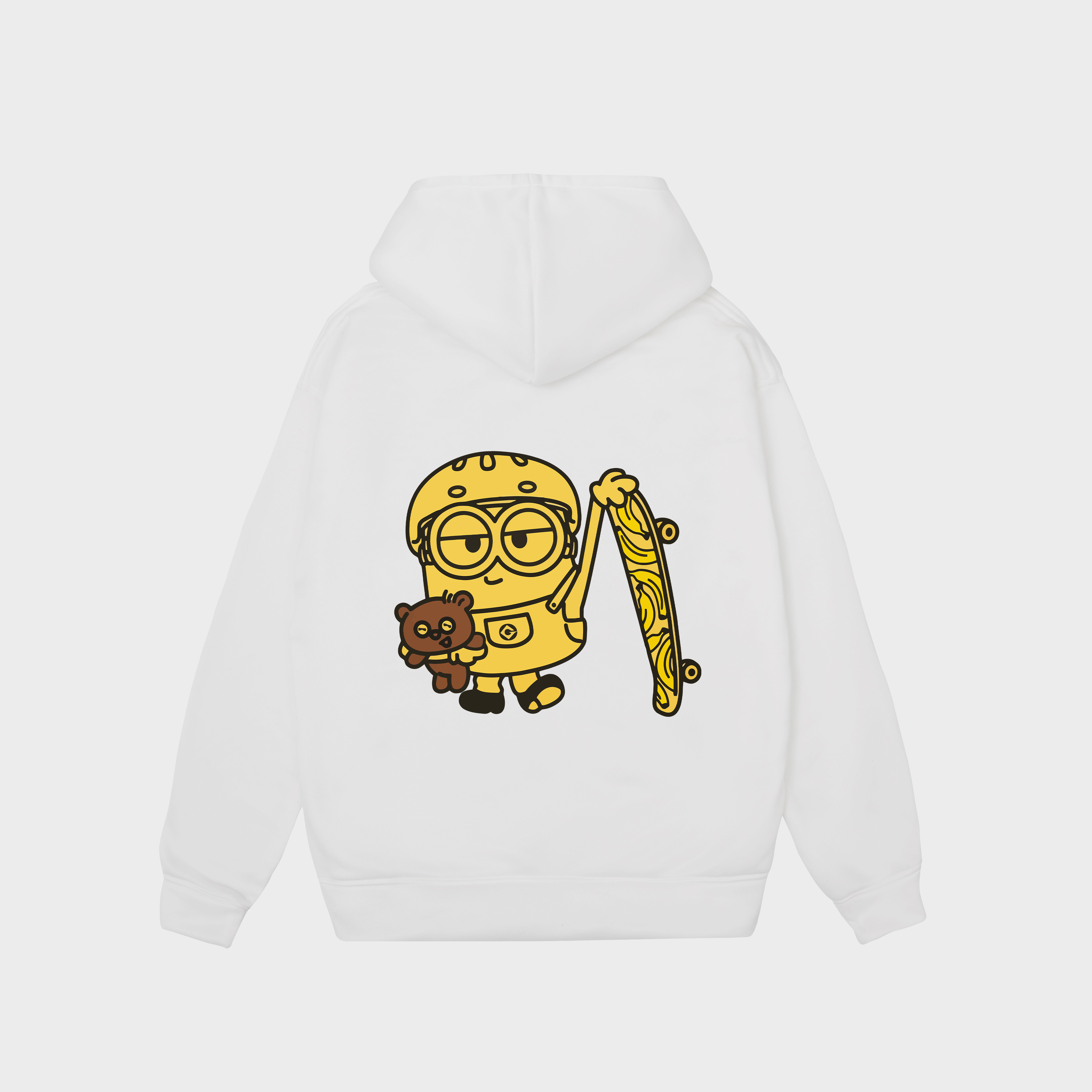 MINIONS NEXT HOODIE / TRẮNG