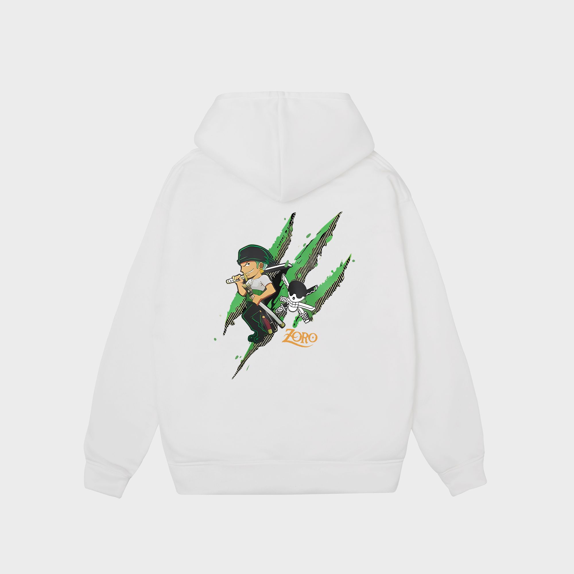 ONE PIECE ZORO HOODIE / TRẮNG