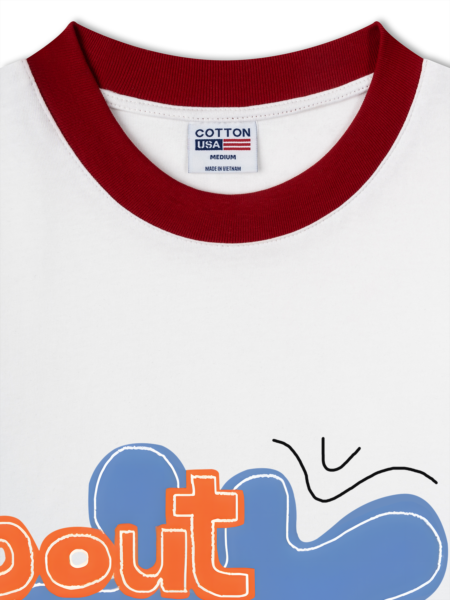 Áo Thun Ringer Relaxed Fit Bout You