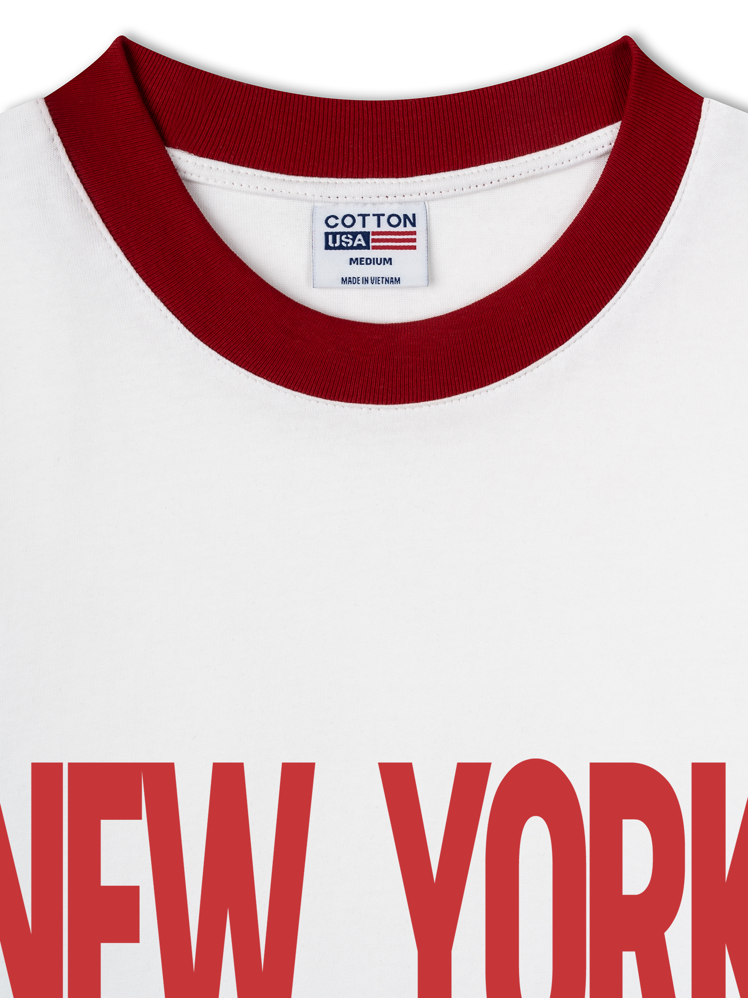 Áo Thun Ringer Relaxed Fit City New York