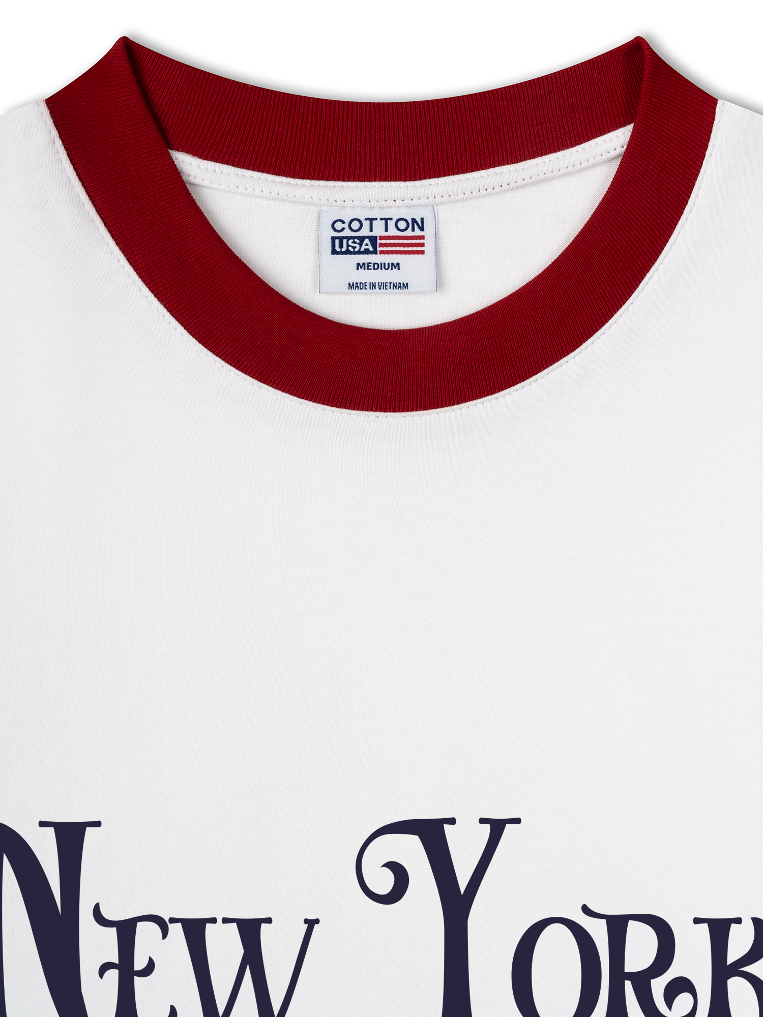 Áo Thun Ringer Relaxed Fit City New York