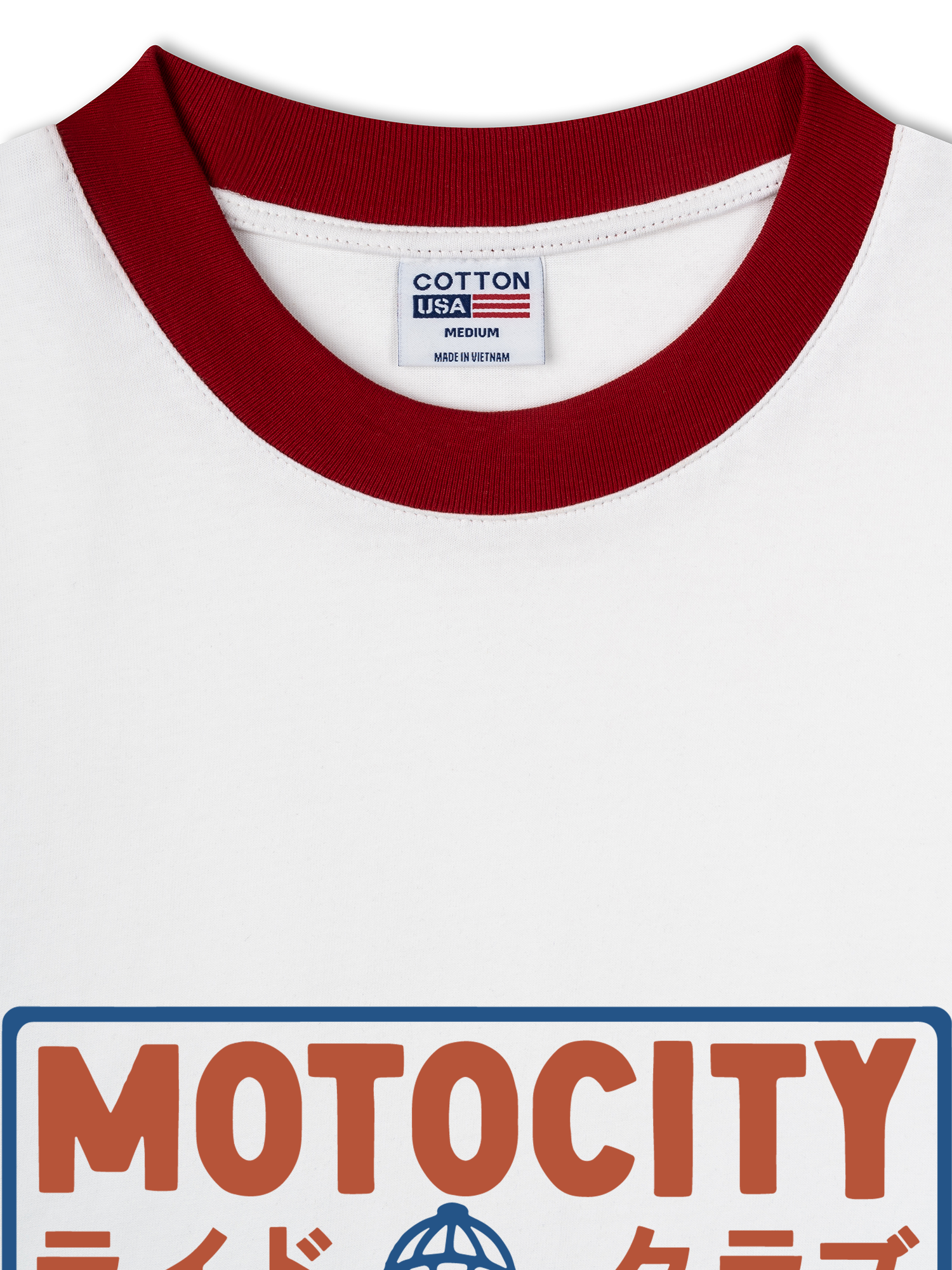 Áo Thun Ringer Relaxed Fit MOTOCITY