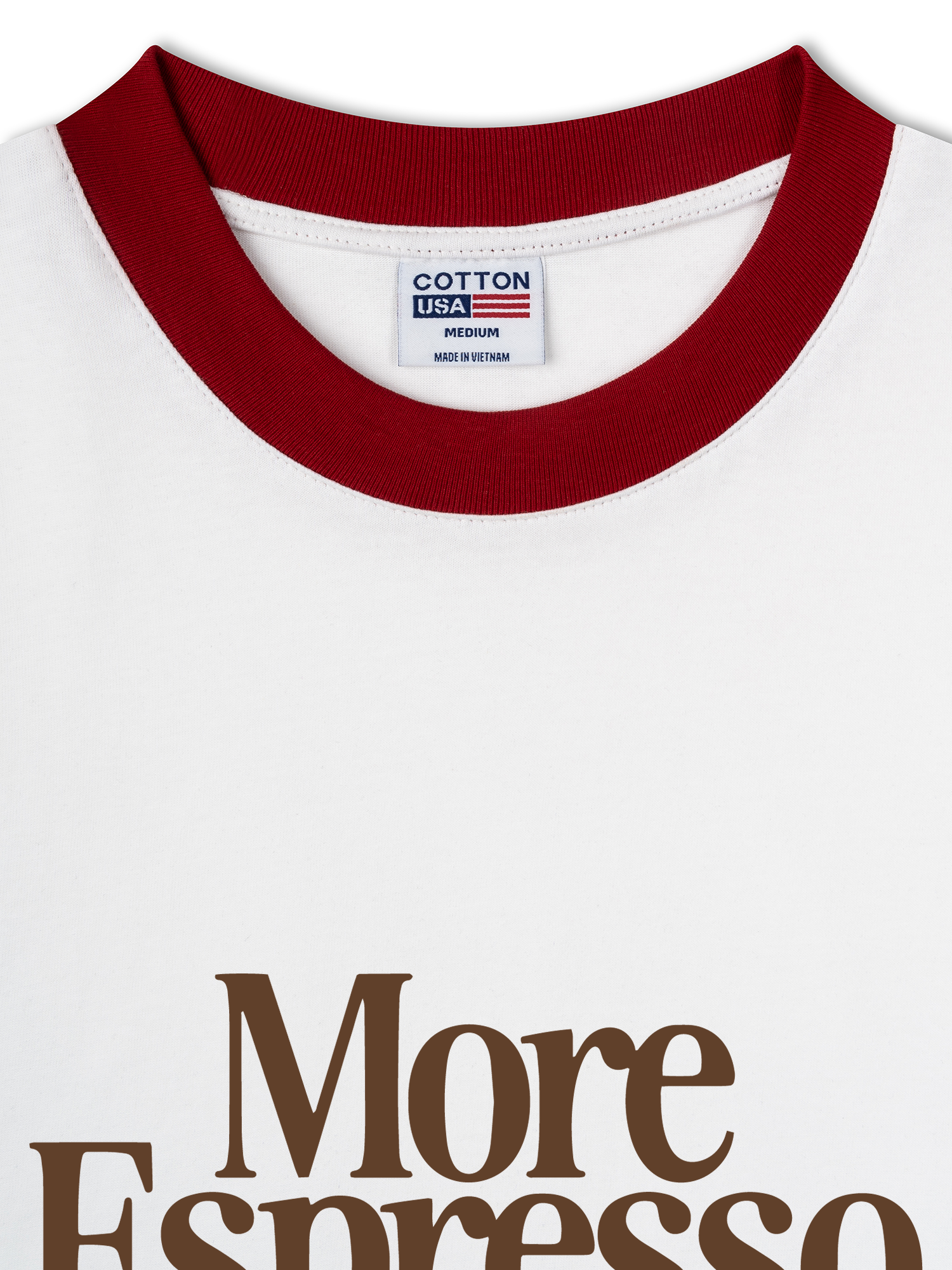 Áo Thun Ringer Relaxed Fit More Espresso