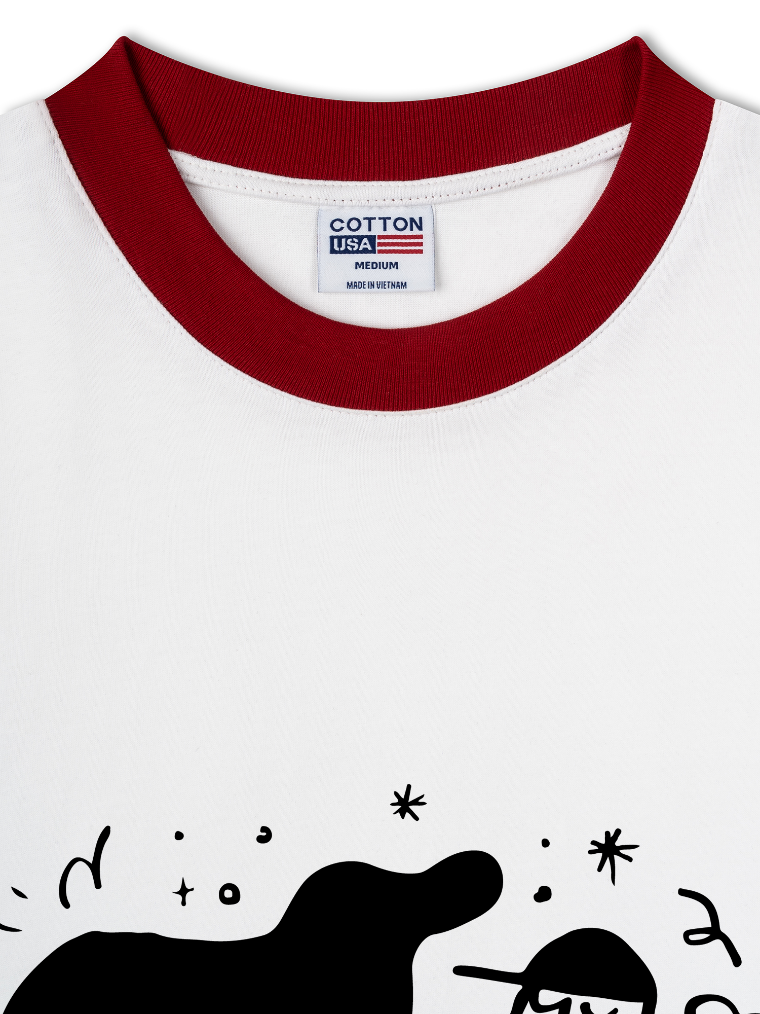 Áo Thun Ringer Relaxed Fit More Espressp Less Despresso)