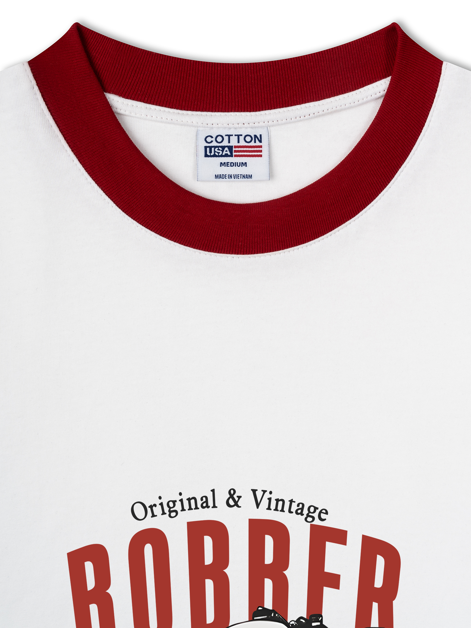 Áo Thun Ringer Relaxed Fit Original Vintage - BOBBER