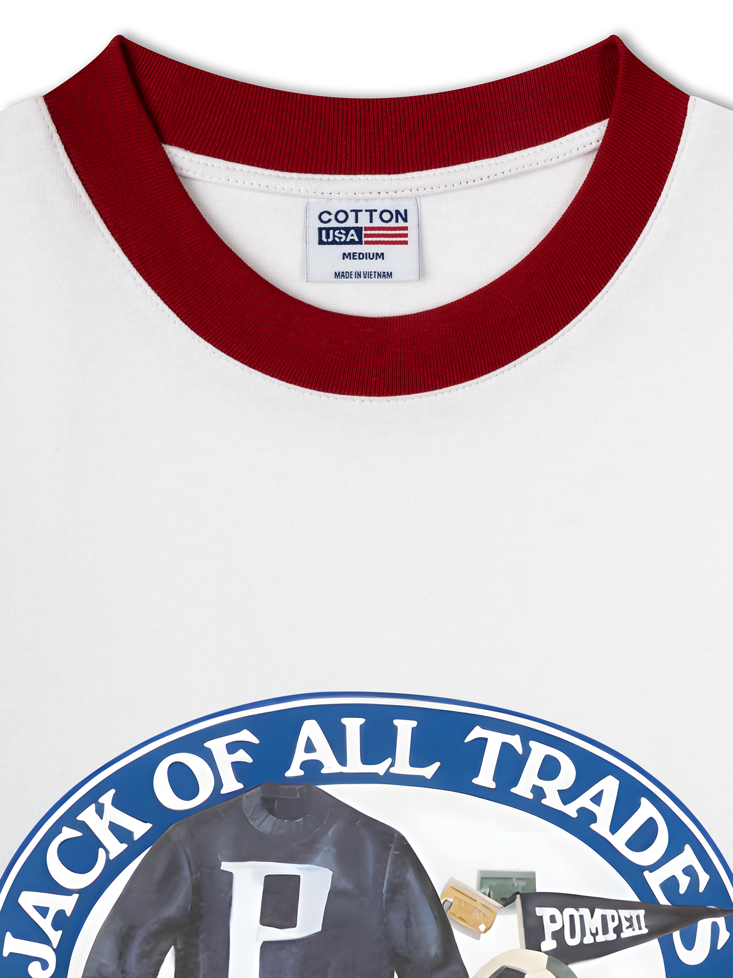 Áo Thun Ringer Relaxed Fit Soccer Master Of None