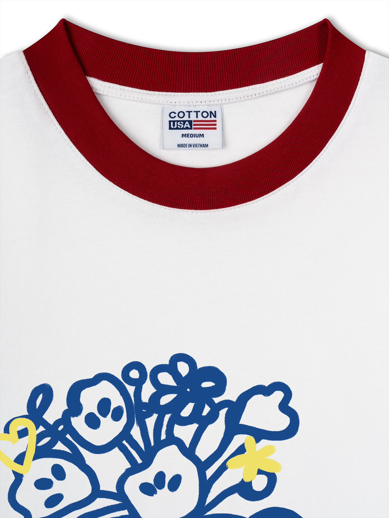 Áo Thun Ringer Relaxed Fit  Floral Day Sofinl