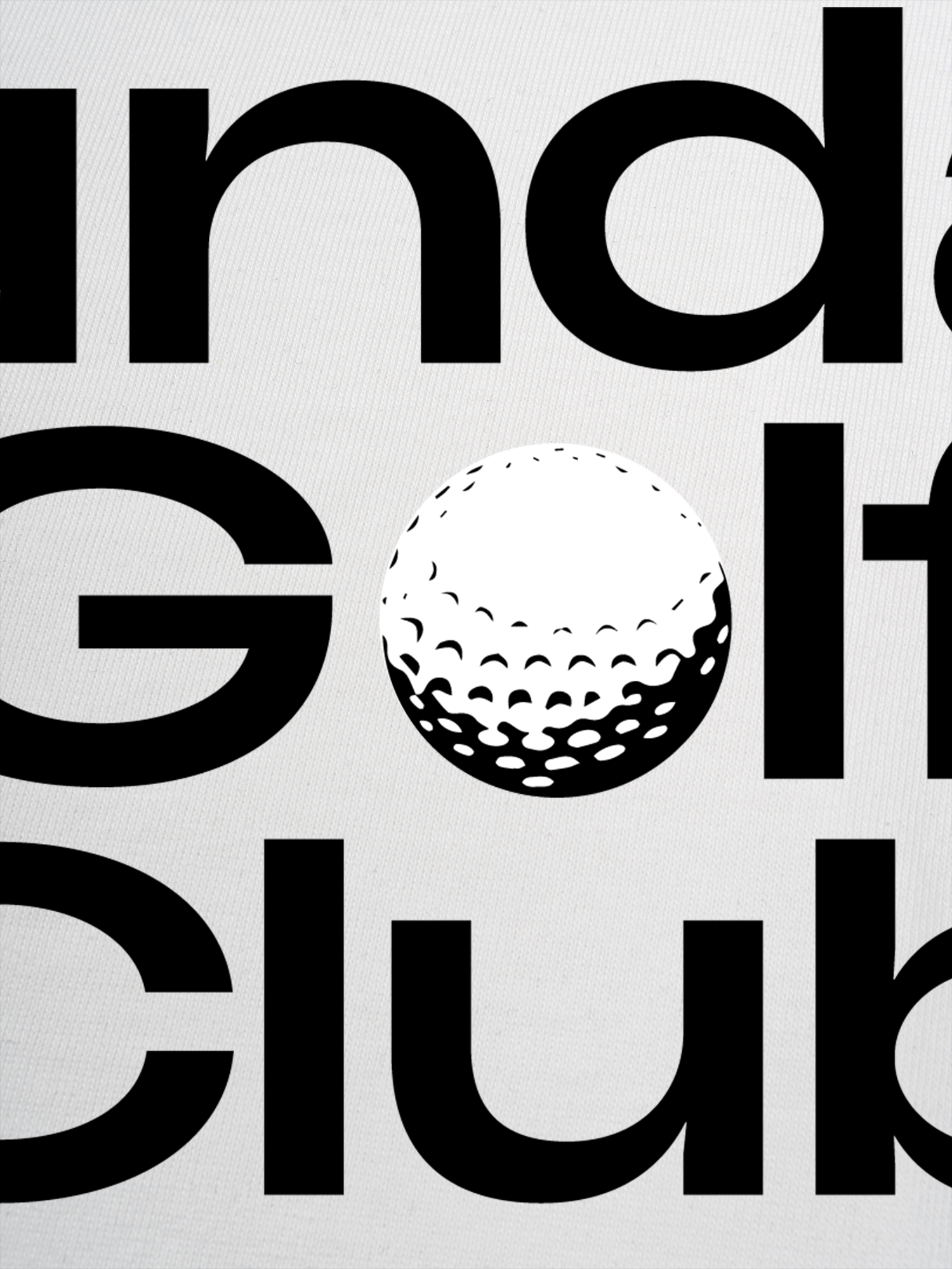 Áo Thun Ringer Relaxed Fit Golf Sunday Club