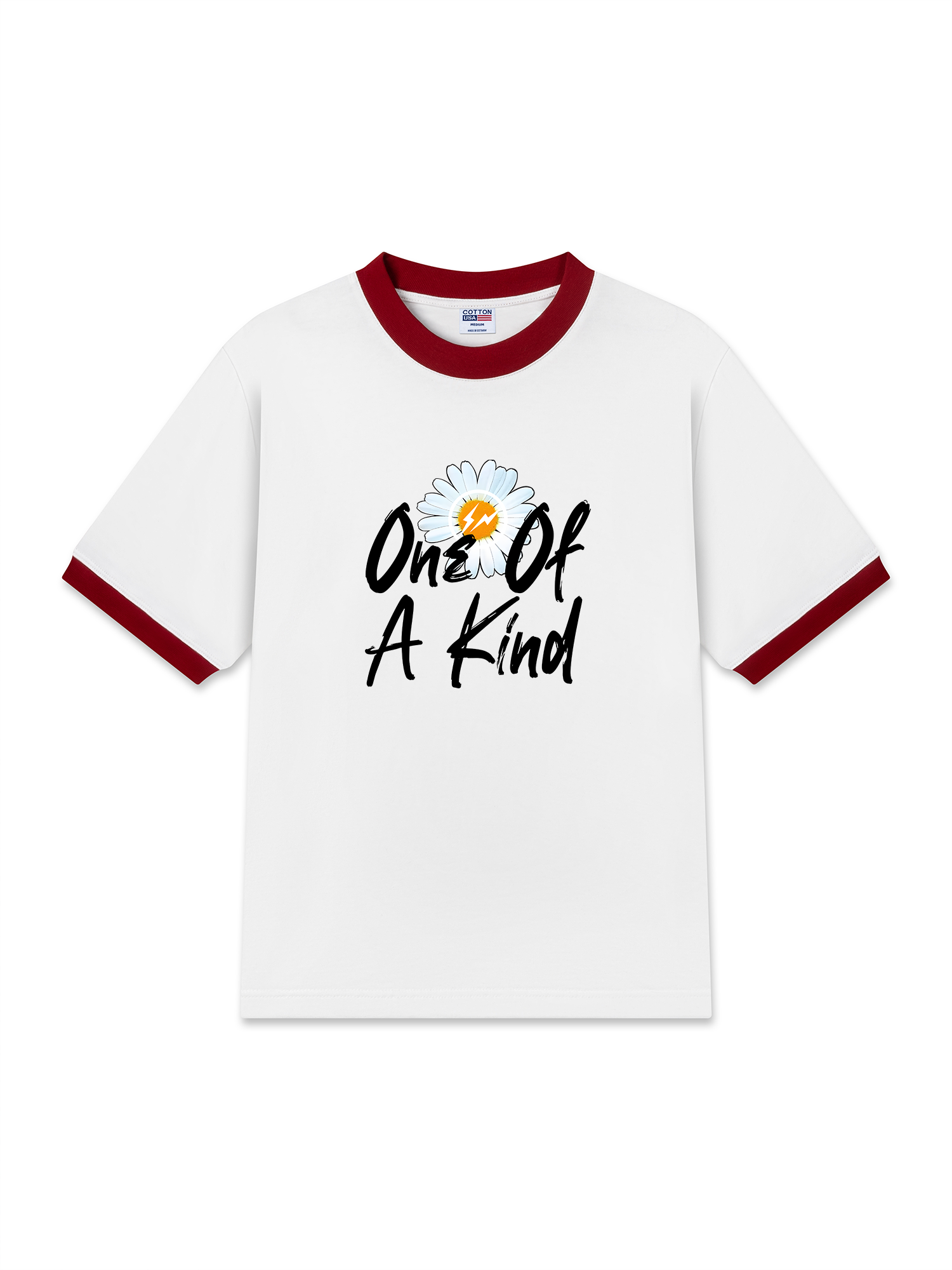 Áo Thun Ringer Relaxed Fit Floral One Of A Kind