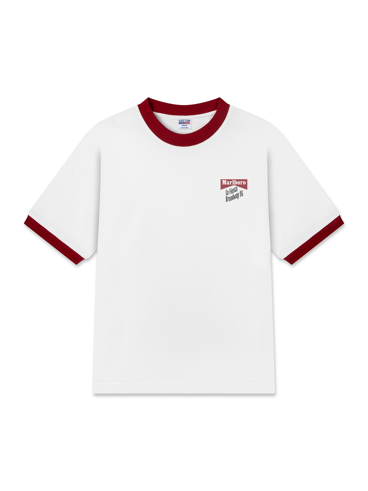 Áo Thun Ringer Relaxed Fit Marlboro La Fiesta
