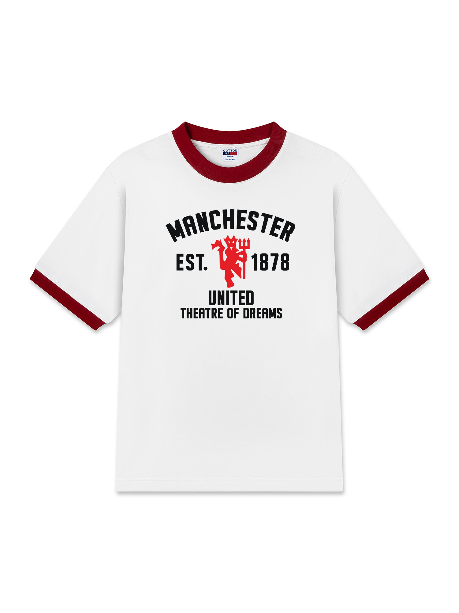 Áo Thun Ringer Relaxed Fit United Theatre of Dreams